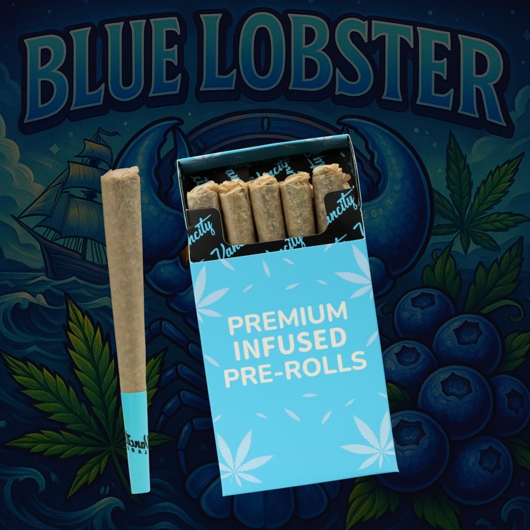 Blue Lobster - Premium INFUSED Flower Pre-rolls 7g (10 x 0.7g)