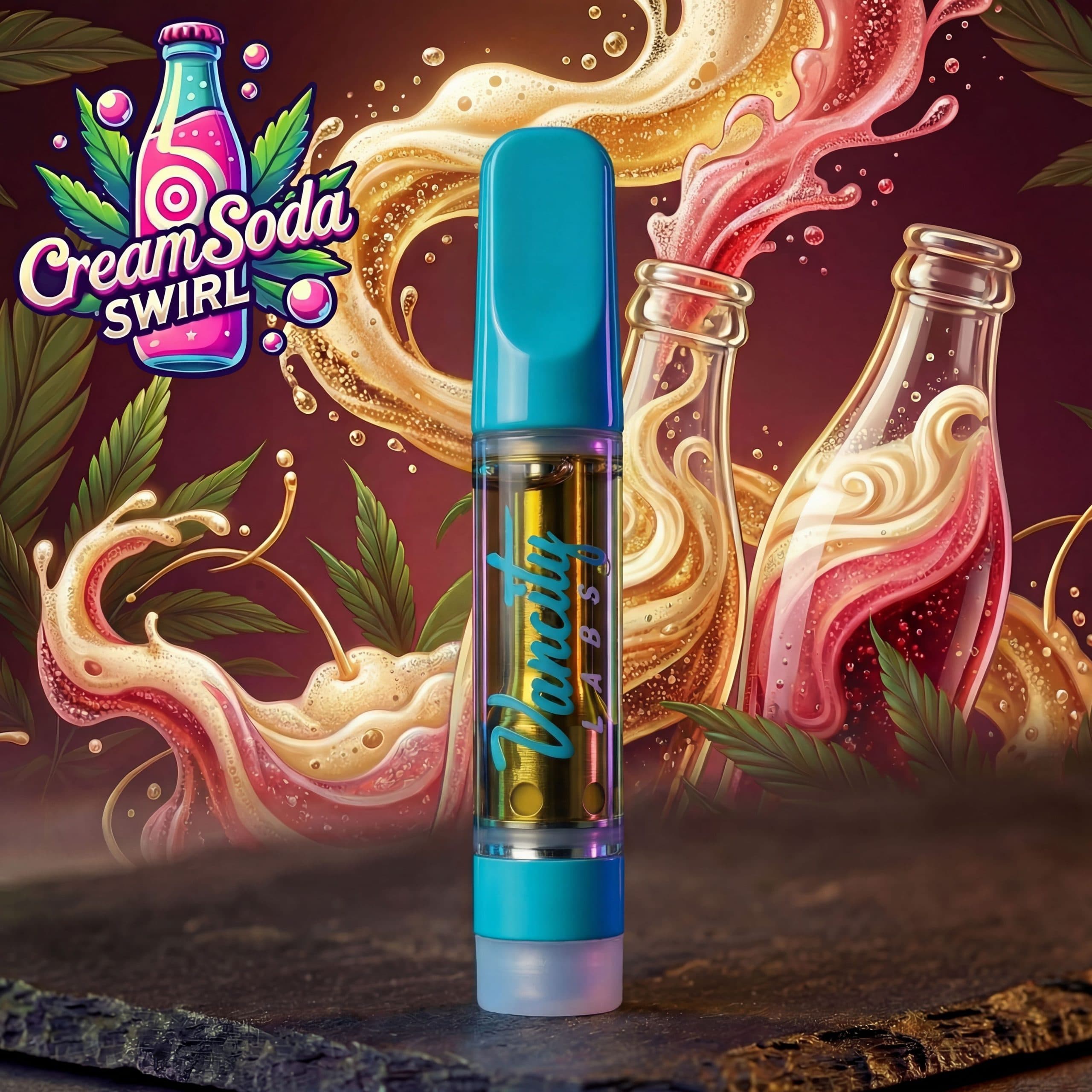 Cream Soda Swirl - THC Cart
