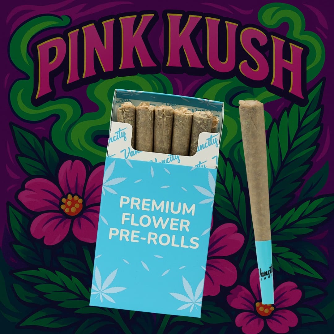 Pink Kush - Premium Flower Pre-rolls 7g (10 x 0.7g)