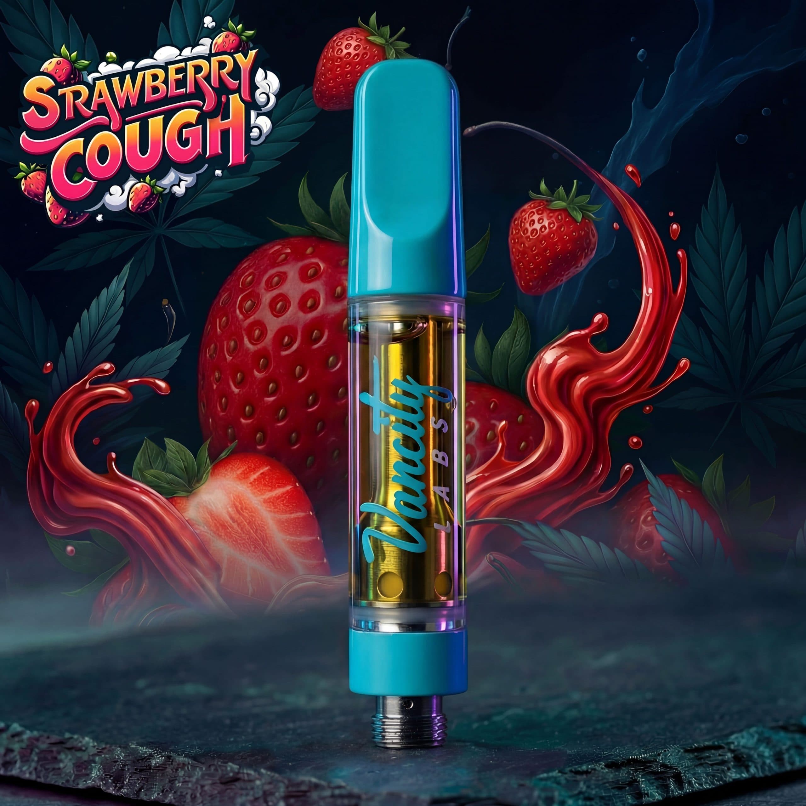 Strawberry Cough - THC Cart