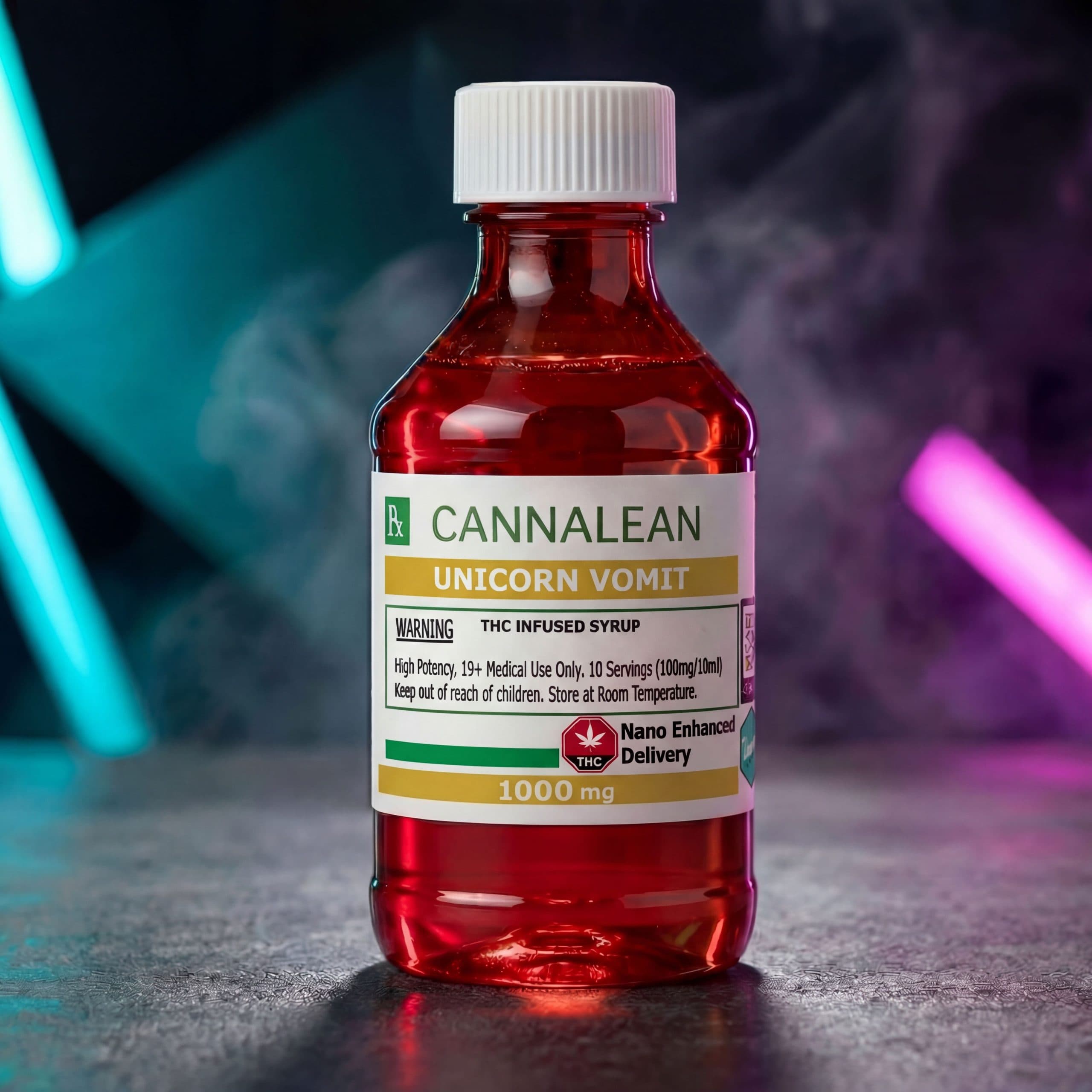 Unicorn Vomit : Nano CannaLean 100mL – 1000MG