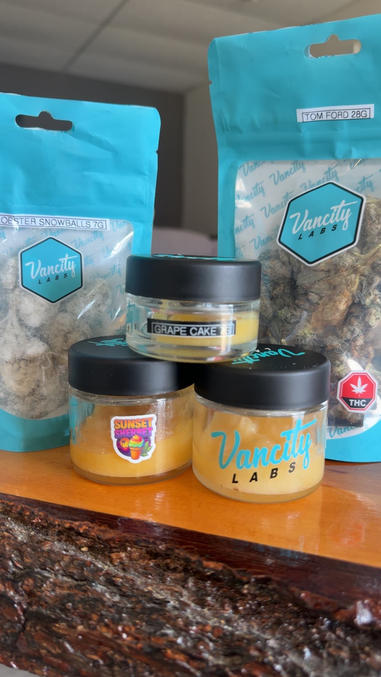 Customer photo of Sunset Sherbet - Live Resin