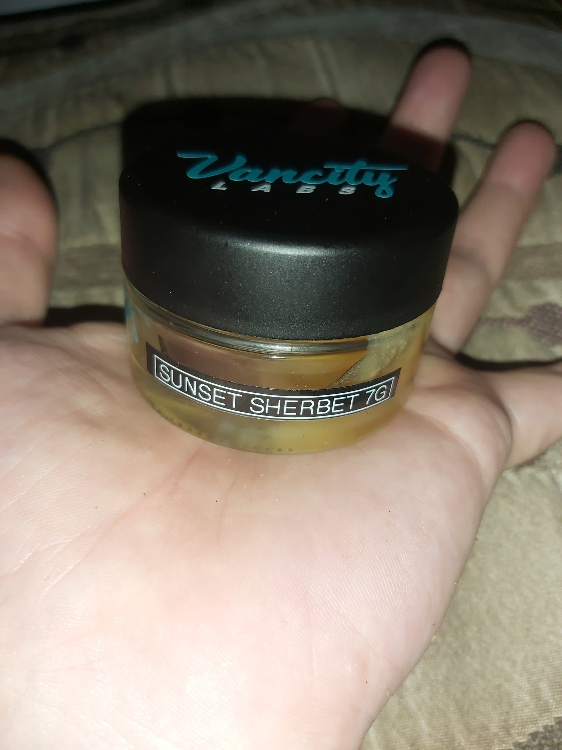 Customer photo of Sunset Sherbet - Live Resin