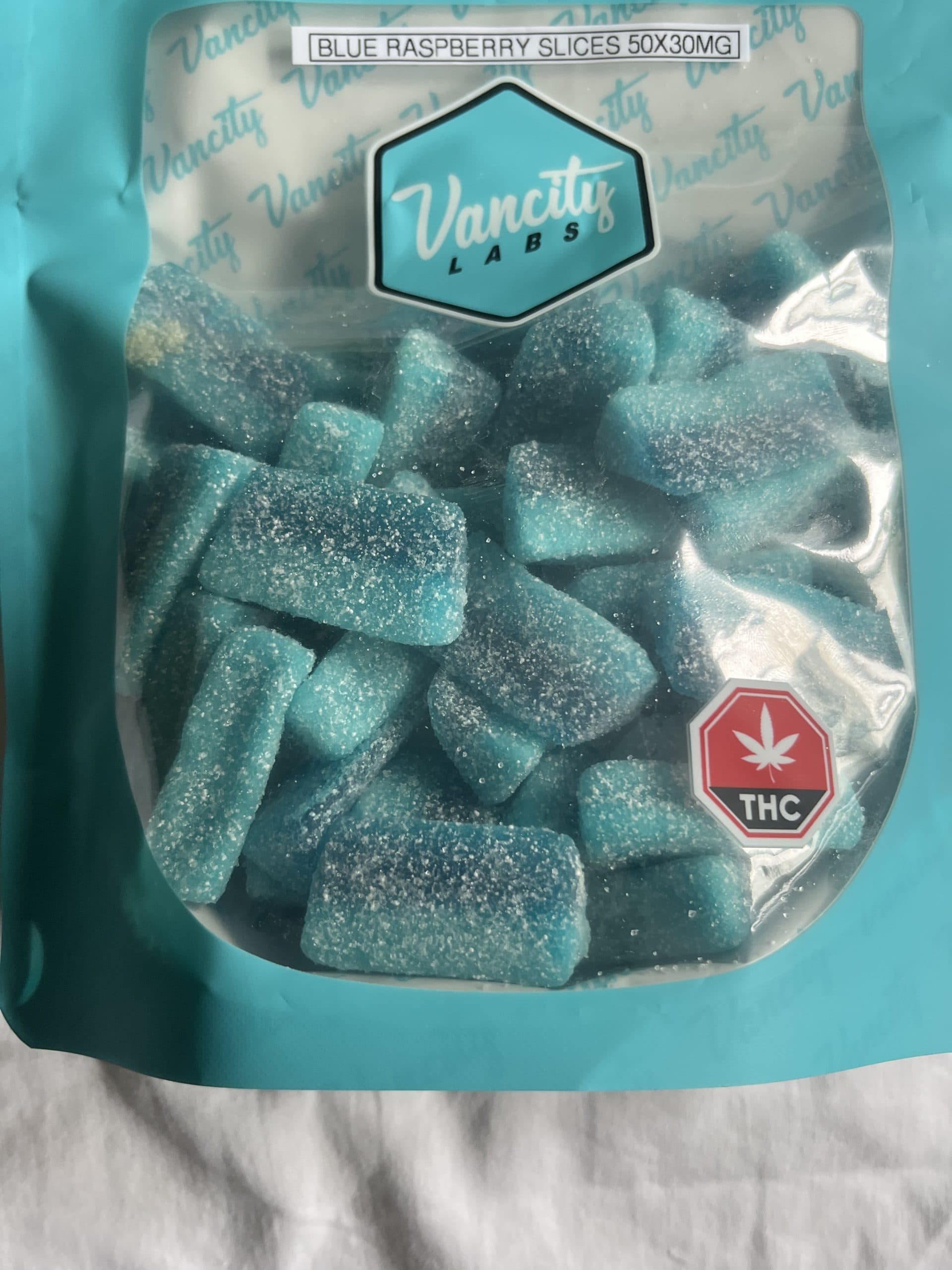 Customer photo of Blue Raspberry Slices - Dripped (50 x 30mg)