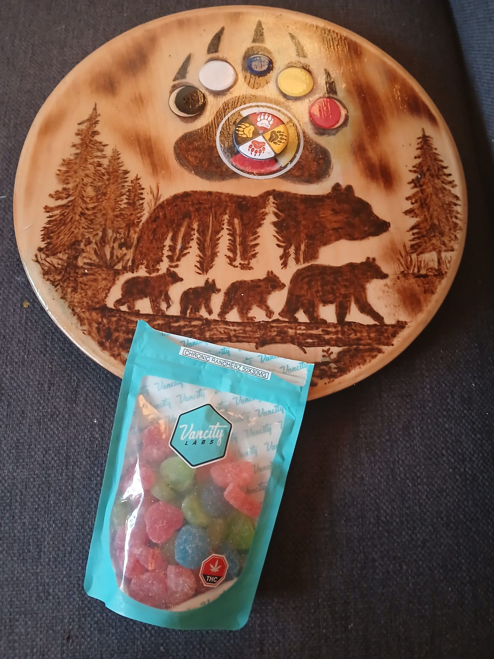 Customer photo of Chronic Rancherz Gummies - Dripped (50 x 30mg)