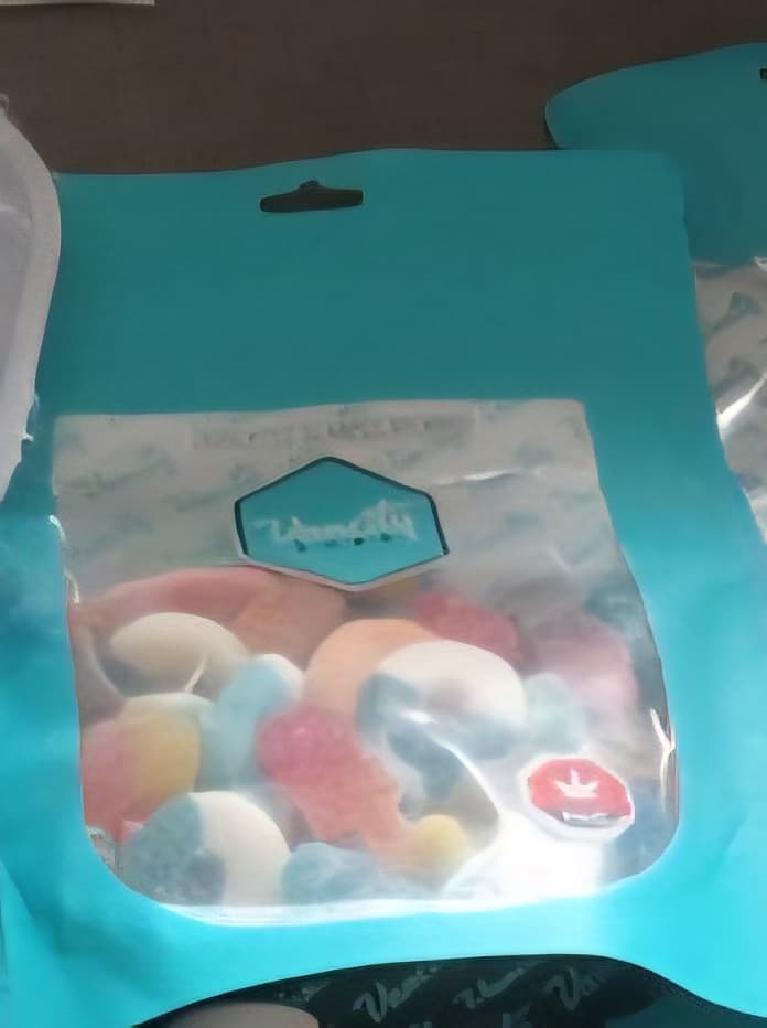 Customer photo of Assorted Gummies - Dripped (50 x 30mg)
