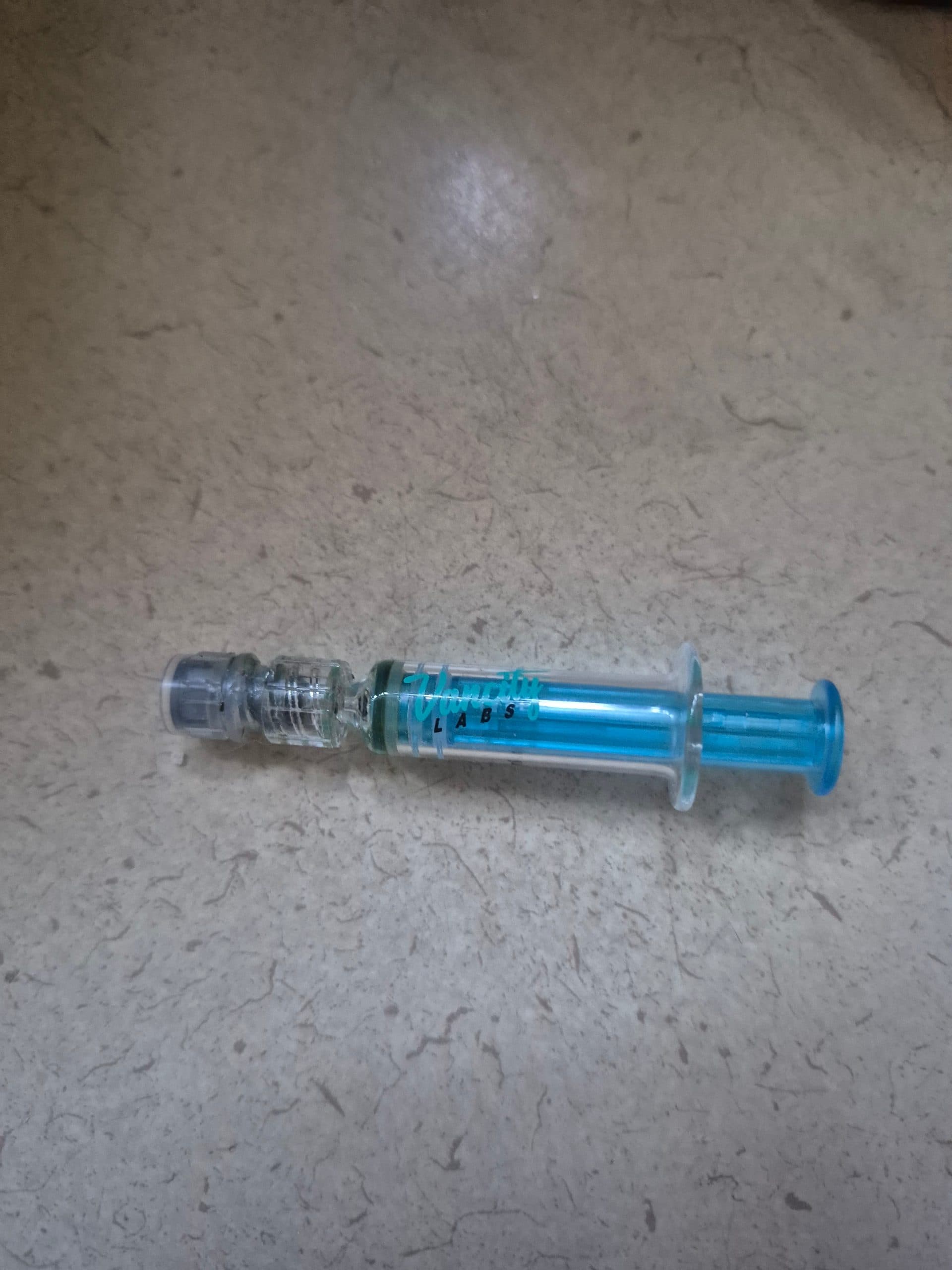 Customer photo of THC Distillate Syringe - 1g