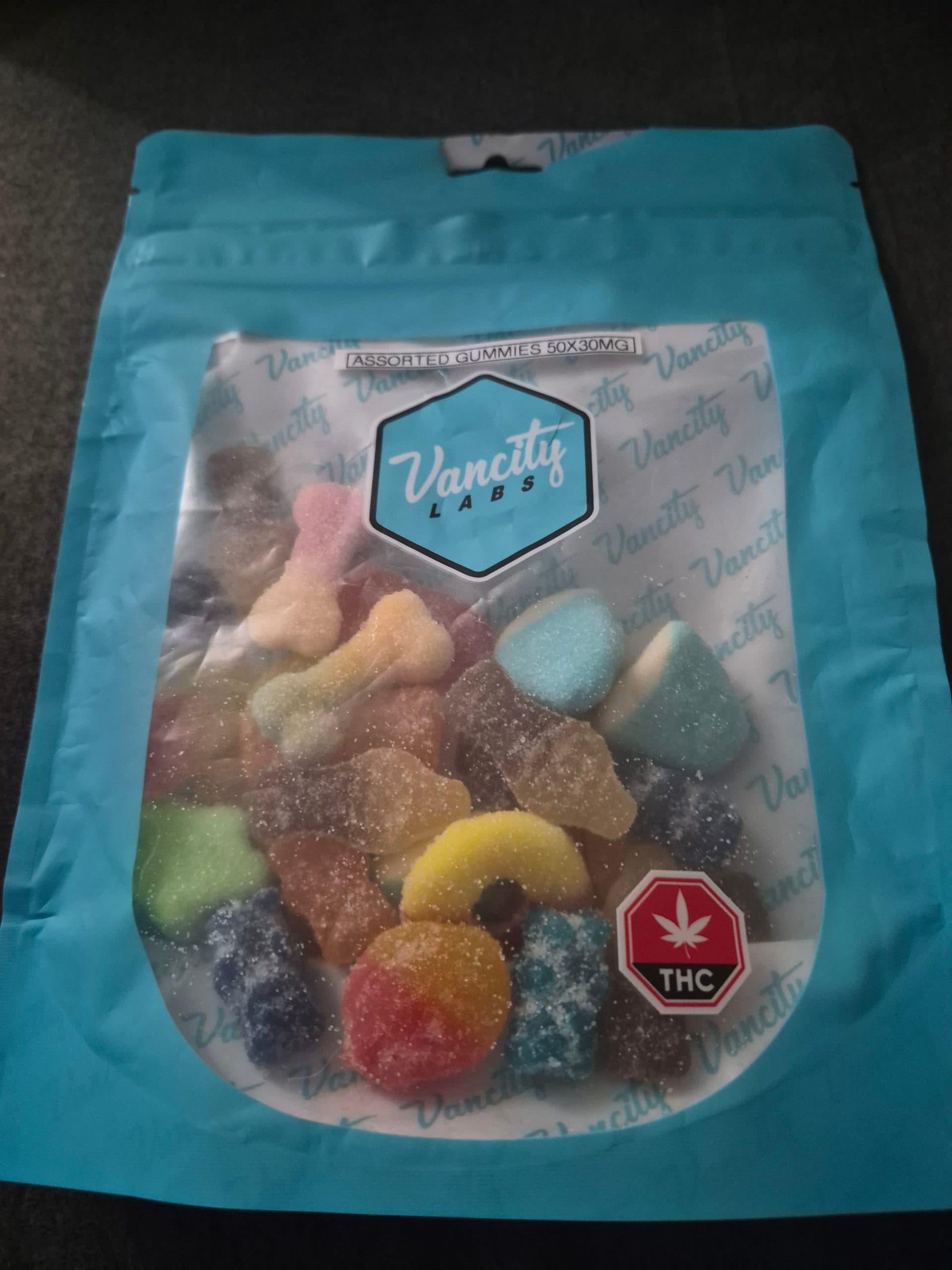 Customer photo of Assorted Gummies - Dripped (50 x 30mg)