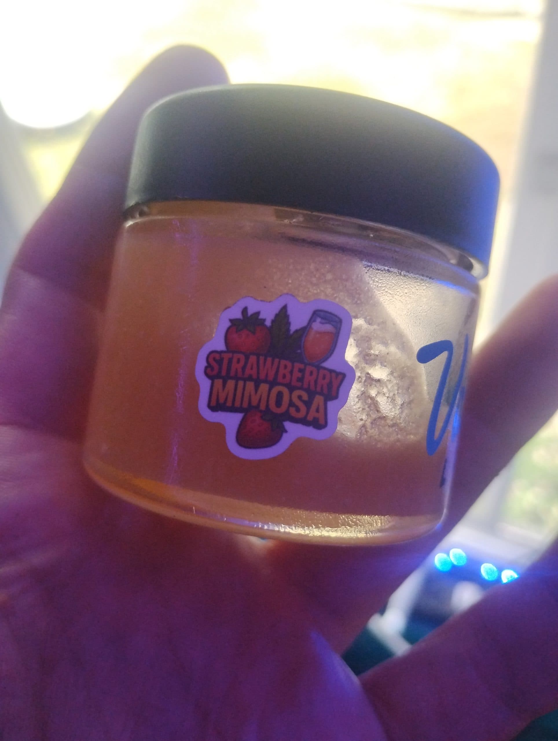 Customer photo of Strawberry Mimosa - Live Resin