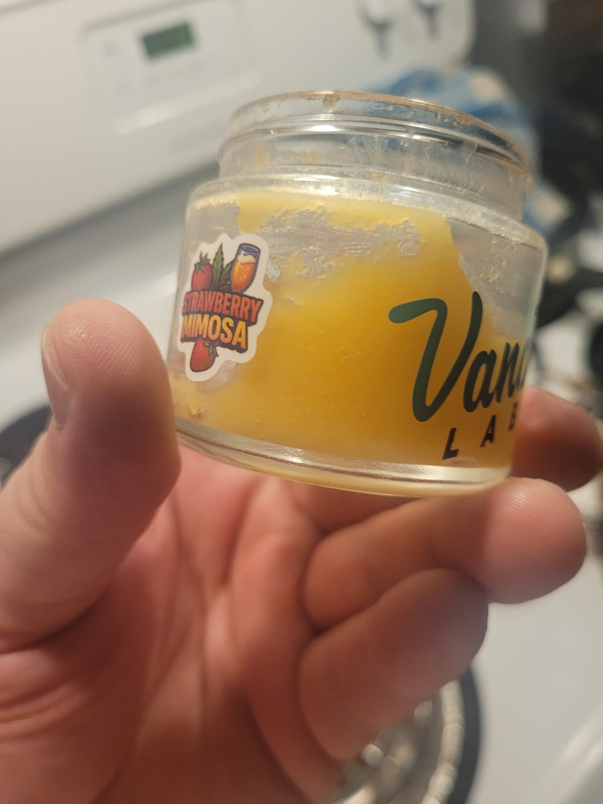 Customer photo of Strawberry Mimosa - Live Resin