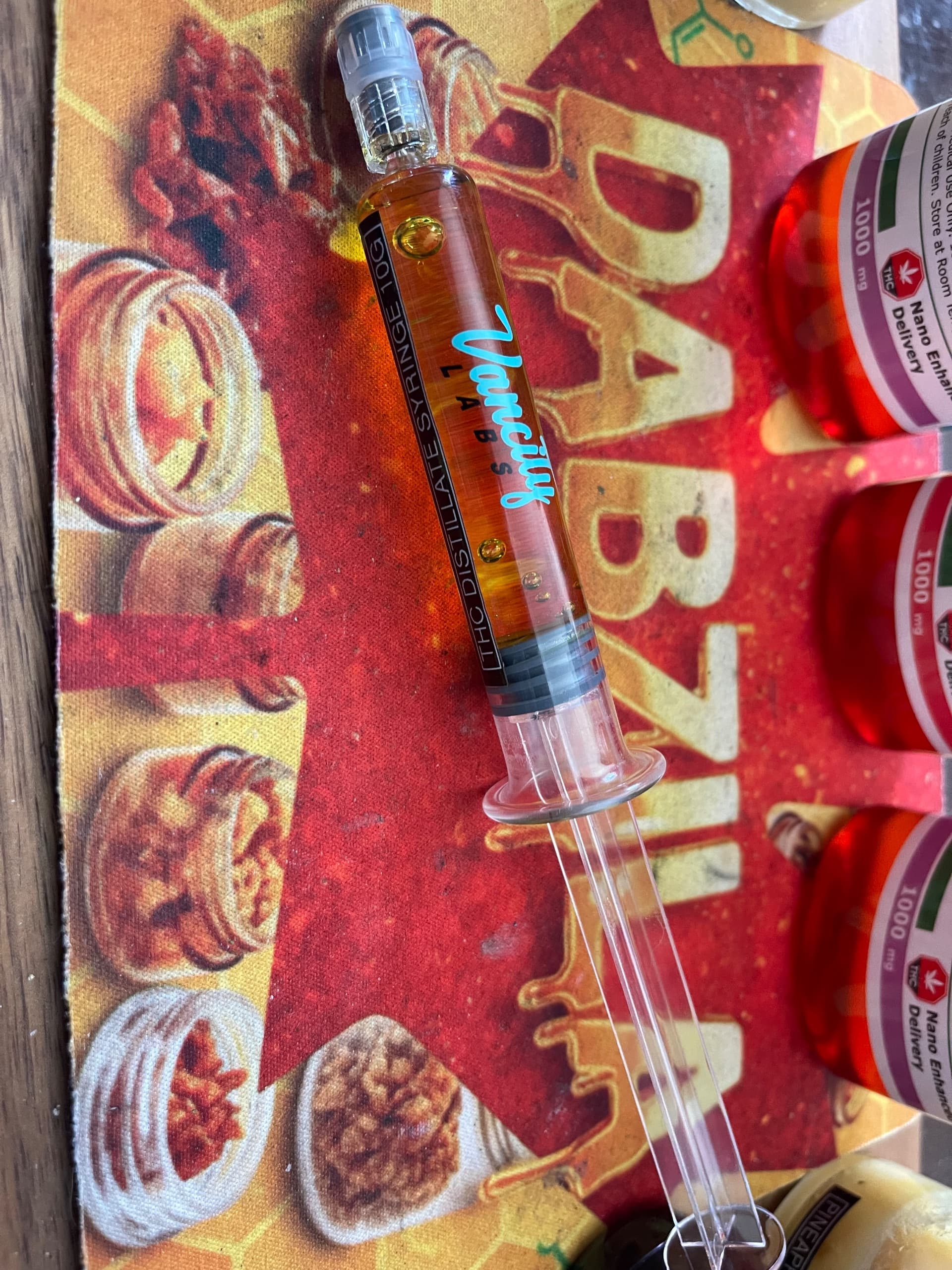 Customer photo of THC Distillate Syringe - 10g