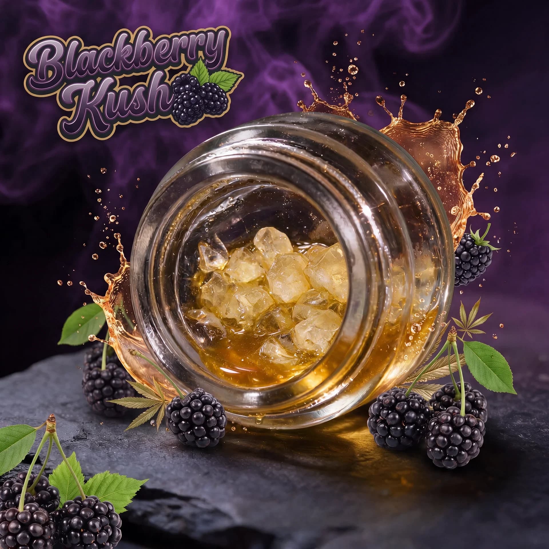 Blackberry Kush - Diamonds and Sauce