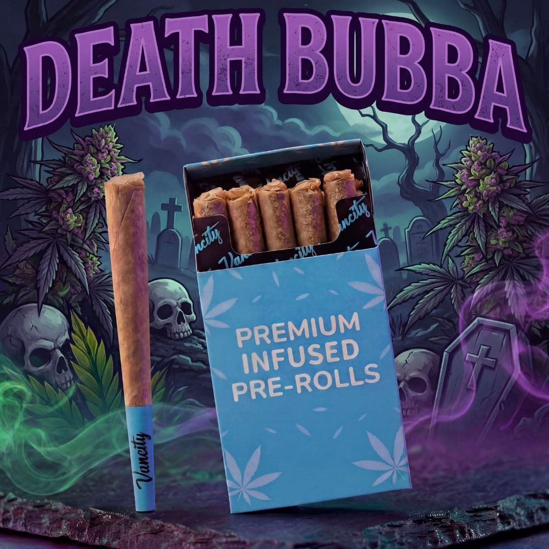 Death Bubba - Premium INFUSED Flower Pre-rolls 7g (10 x 0.7g)