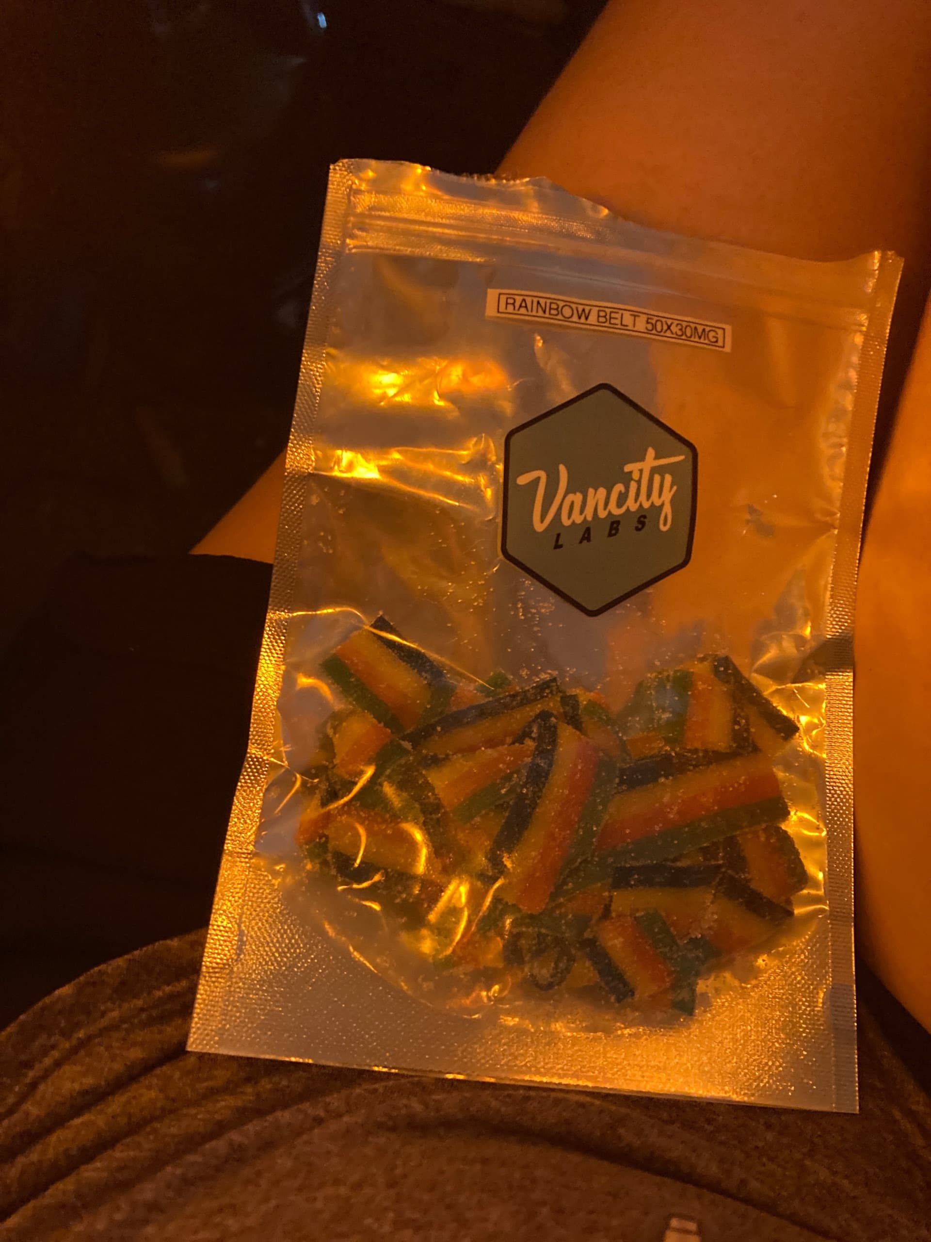 Customer photo of Rainbow Belts - Dripped (50 x 30mg)