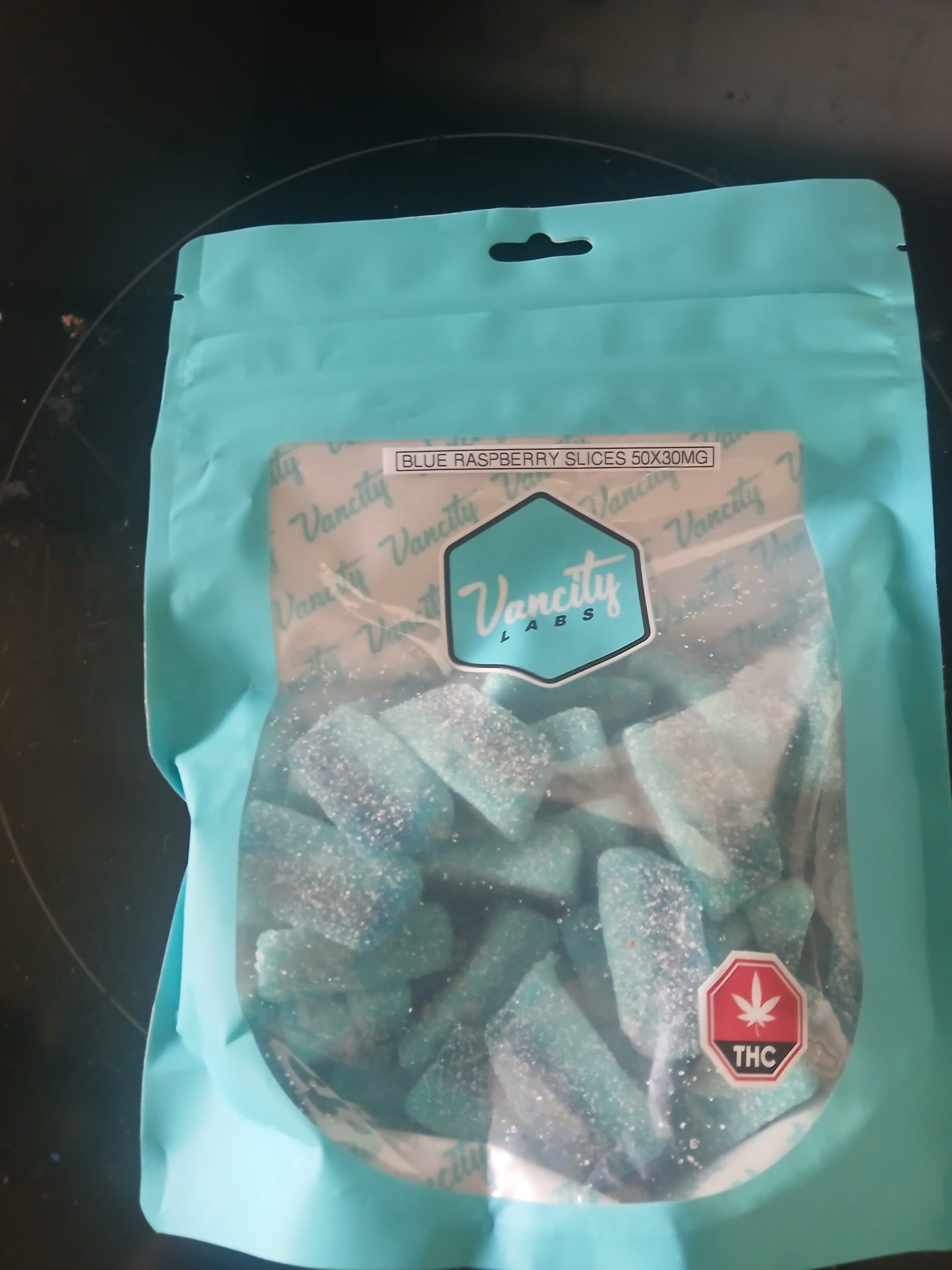 Customer photo of Blue Raspberry Slices - Dripped (50 x 30mg)