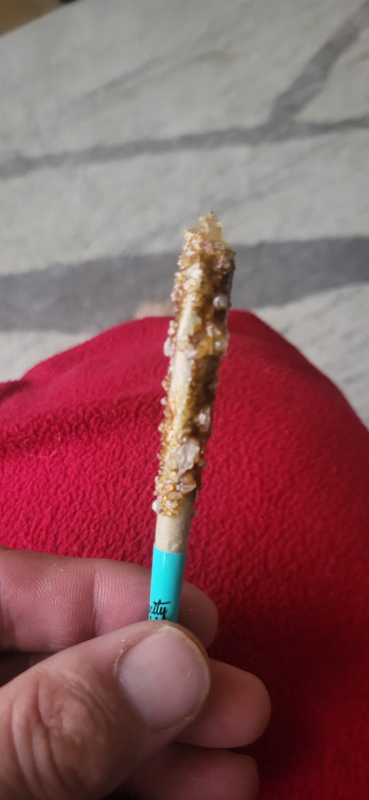 Customer photo of 2G ATOMIC DIAMOND ROLL – Premium Infused Pre-Roll
