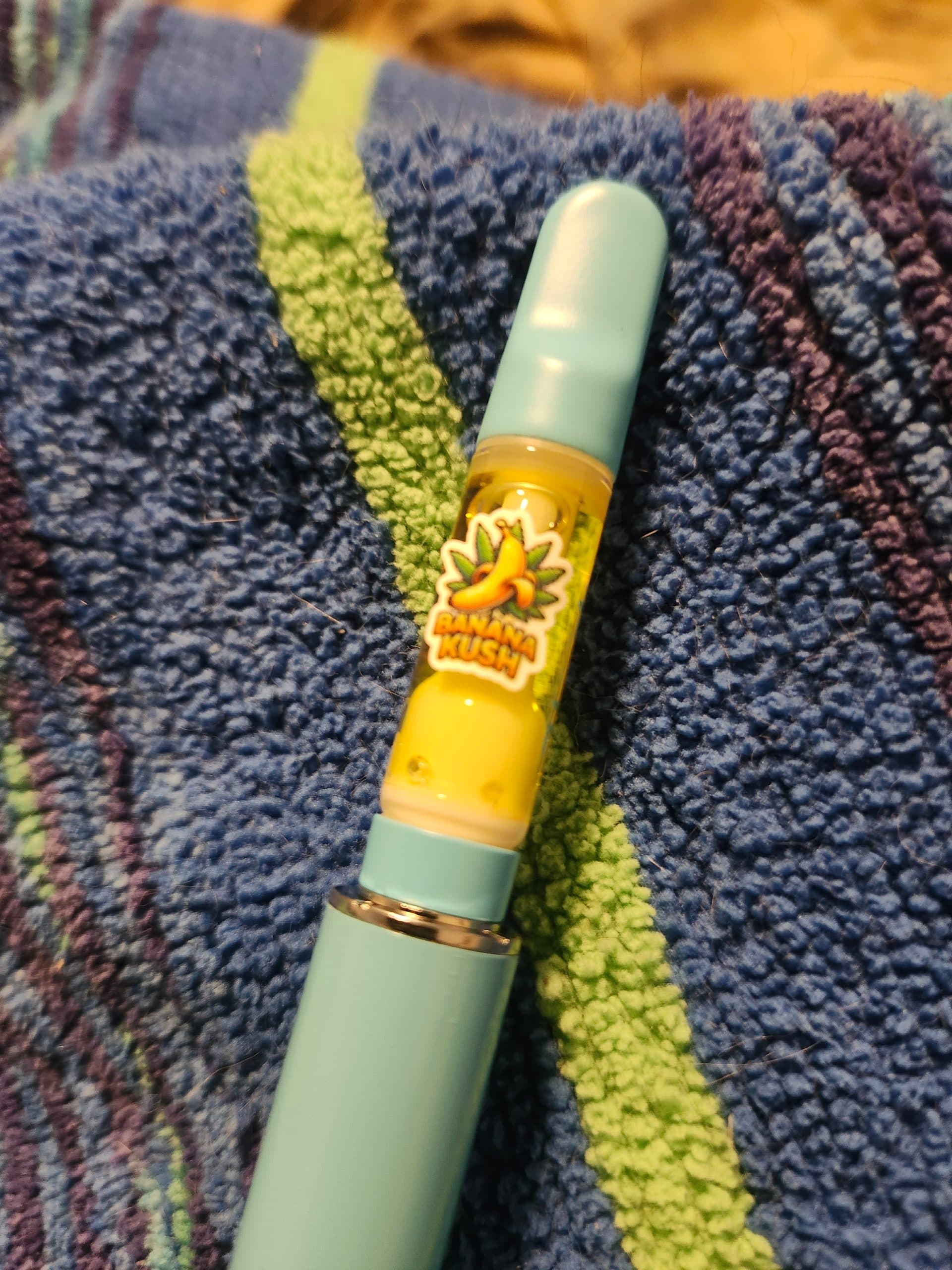 Customer photo of Banana Kush - THC Cart