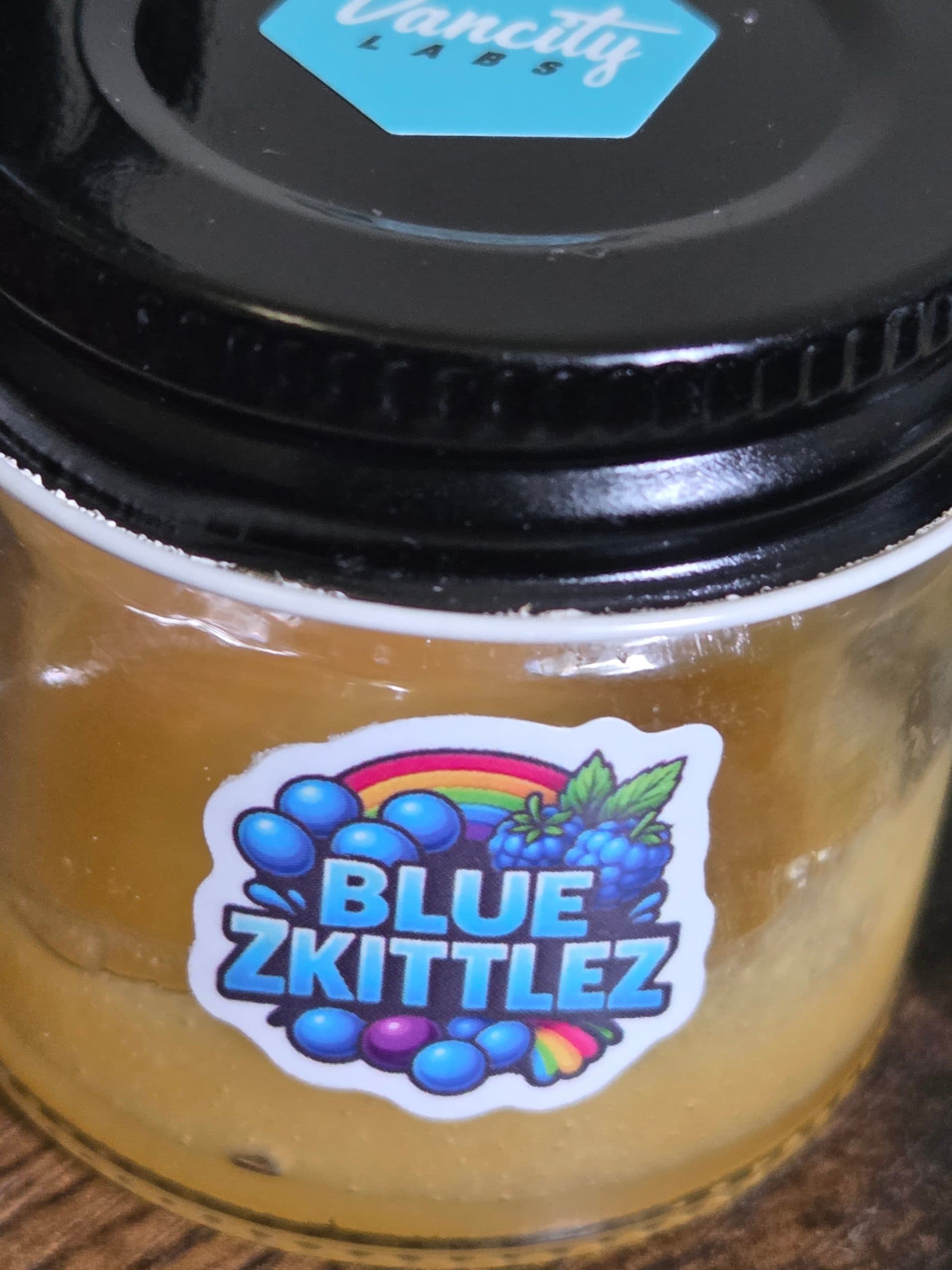Customer photo of Blue Zkittlez - Live Resin