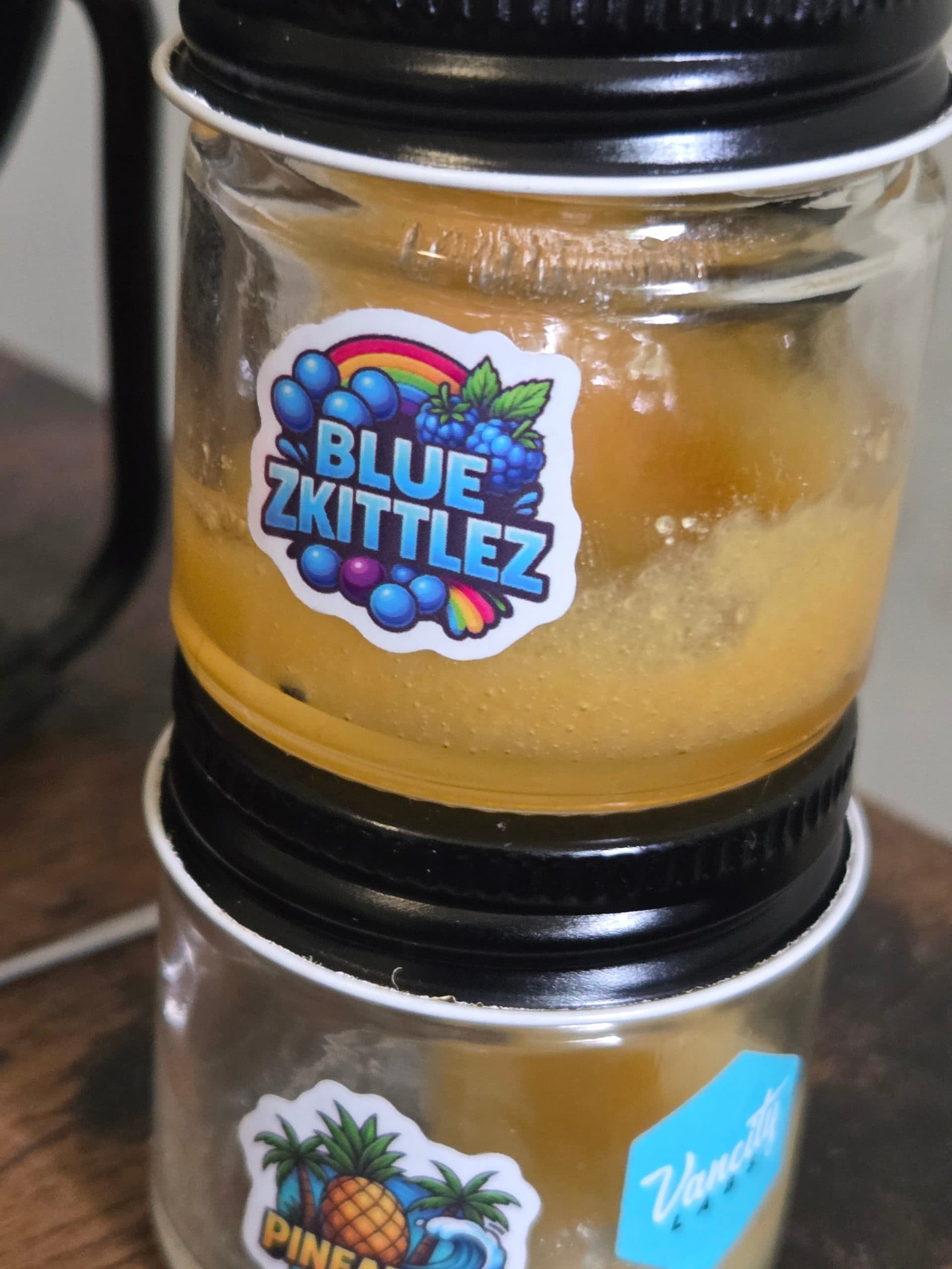 Customer photo of Blue Zkittlez - Live Resin