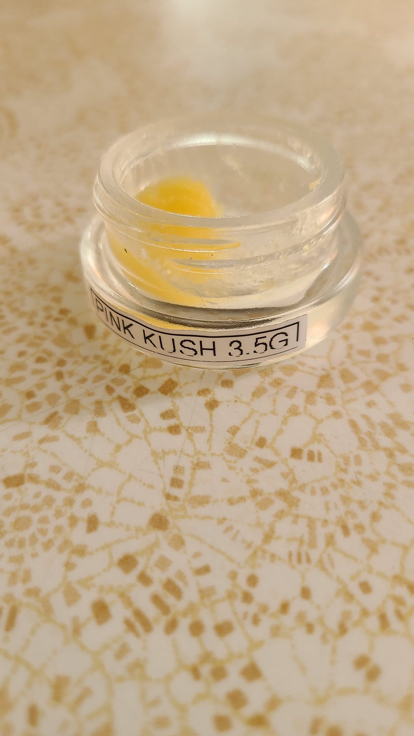 Customer photo of Pink Kush - Live Resin