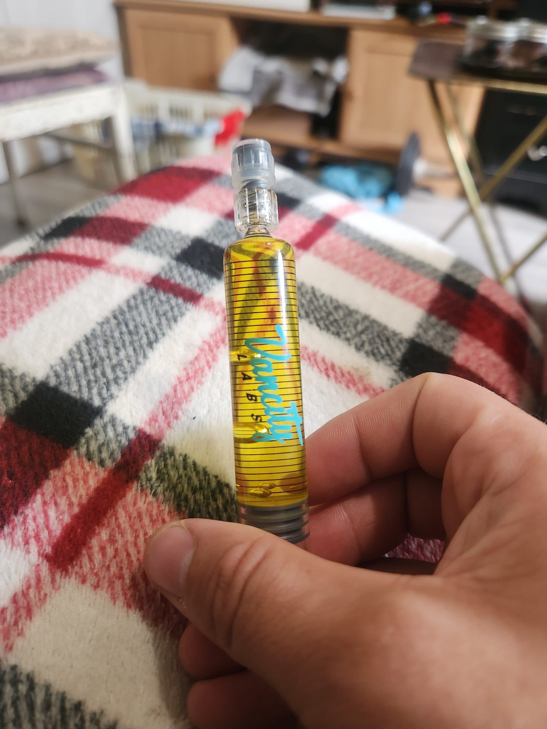 Customer photo of THC Distillate Syringe - 10g