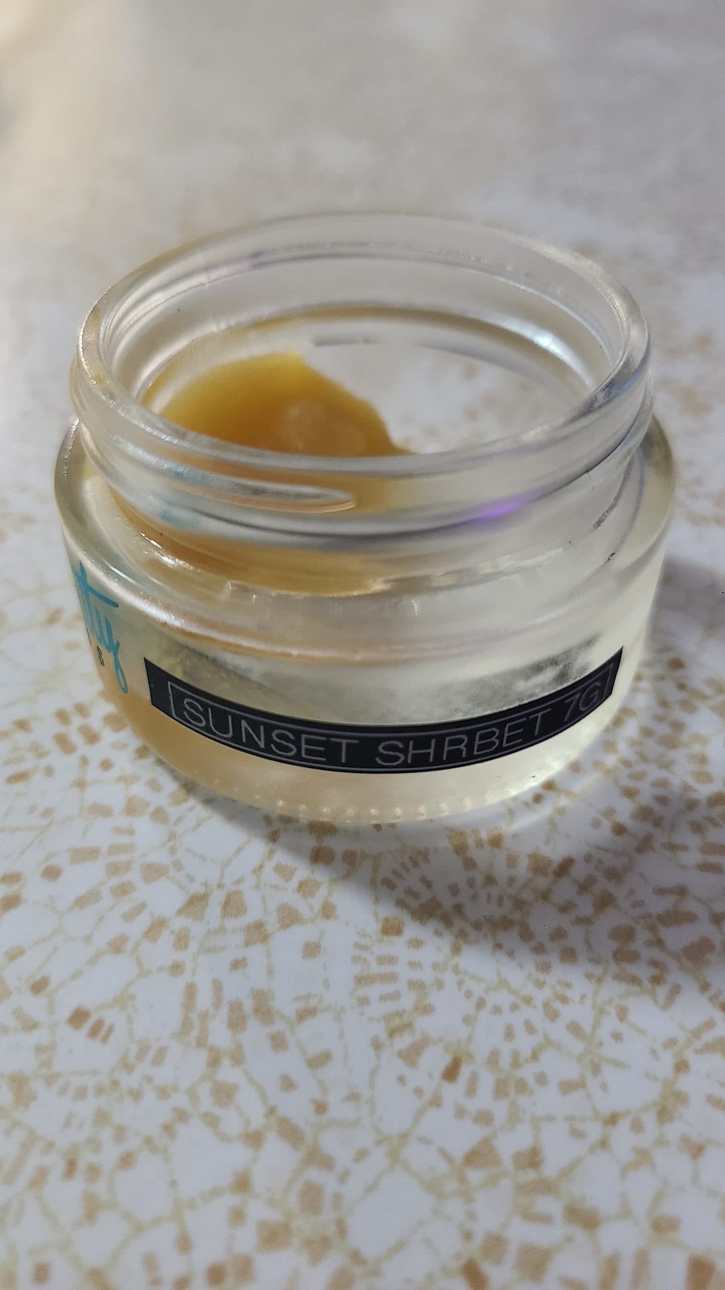Customer photo of Sunset Sherbet - Live Resin