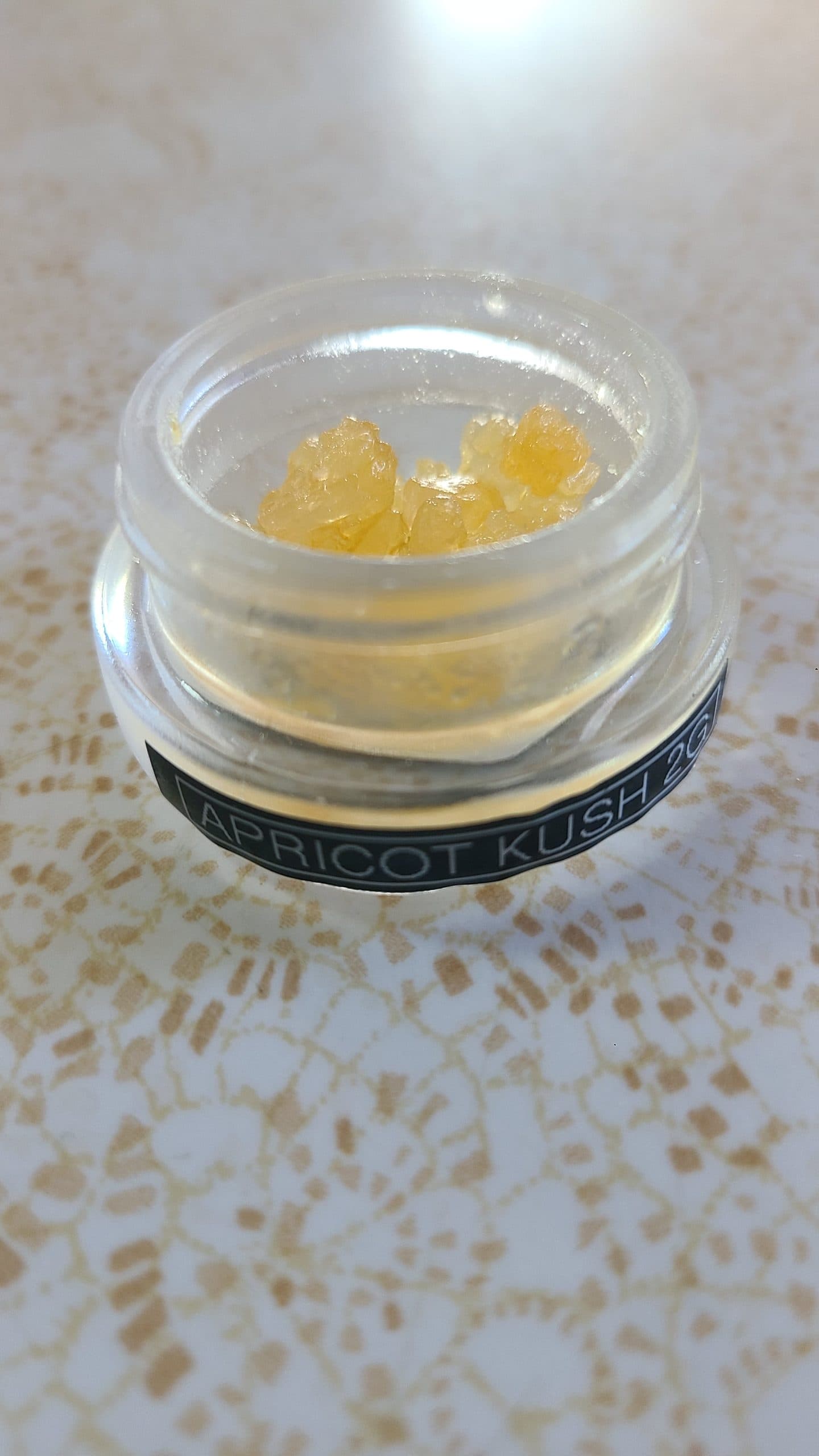 Customer photo of Apricot Kush - Diamonds and Sauce