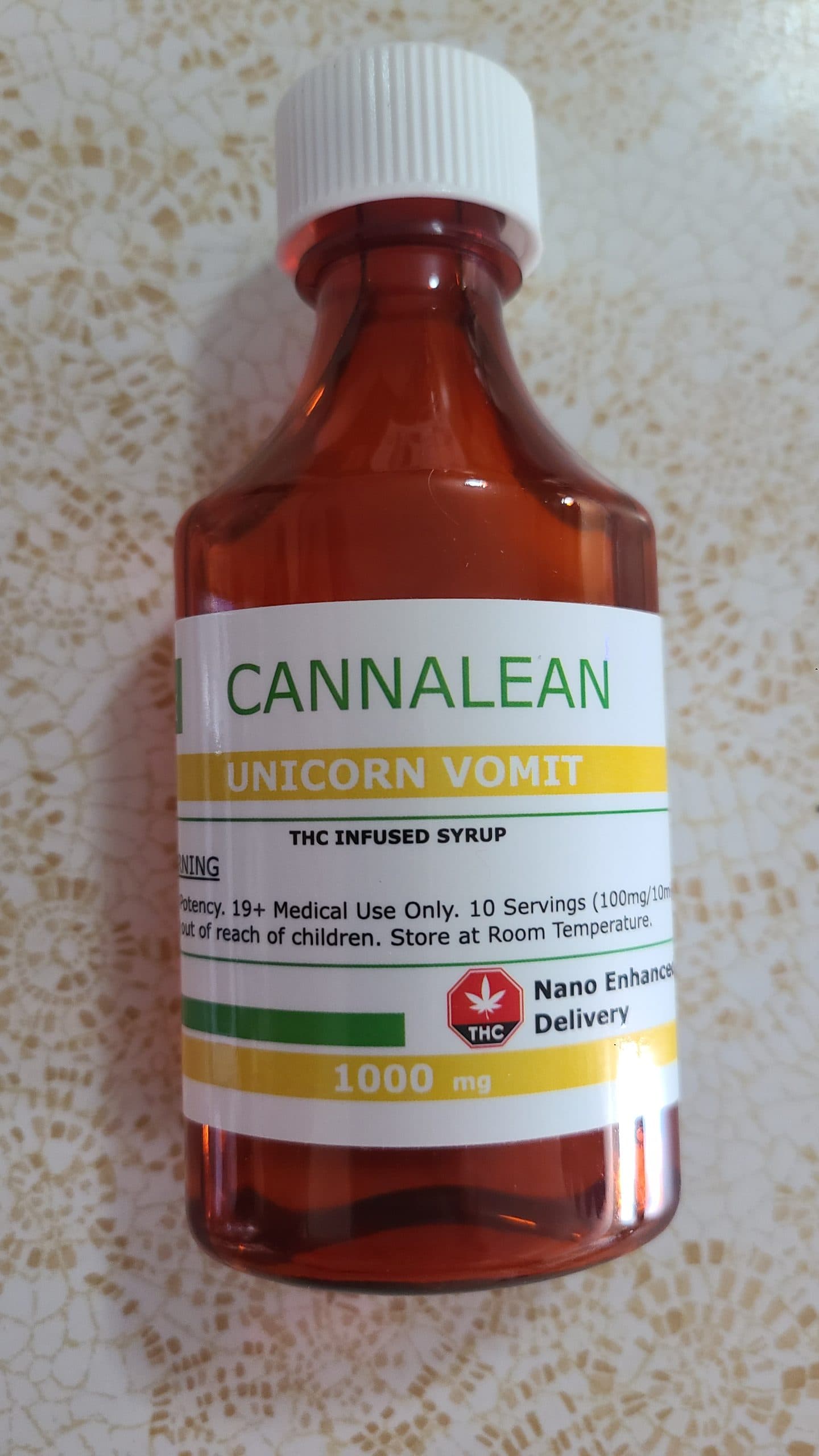 Customer photo of Unicorn Vomit : Nano CannaLean 100mL – 1000MG