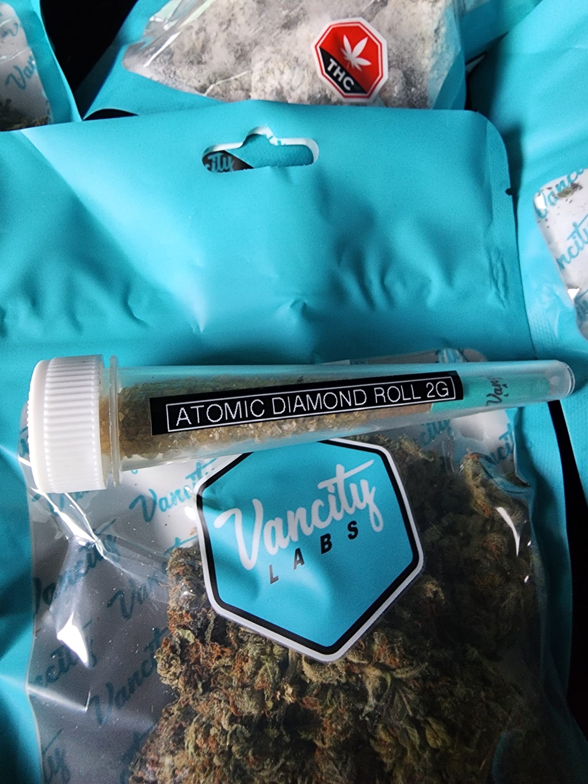 Customer photo of 2G ATOMIC DIAMOND ROLL – Premium Infused Pre-Roll