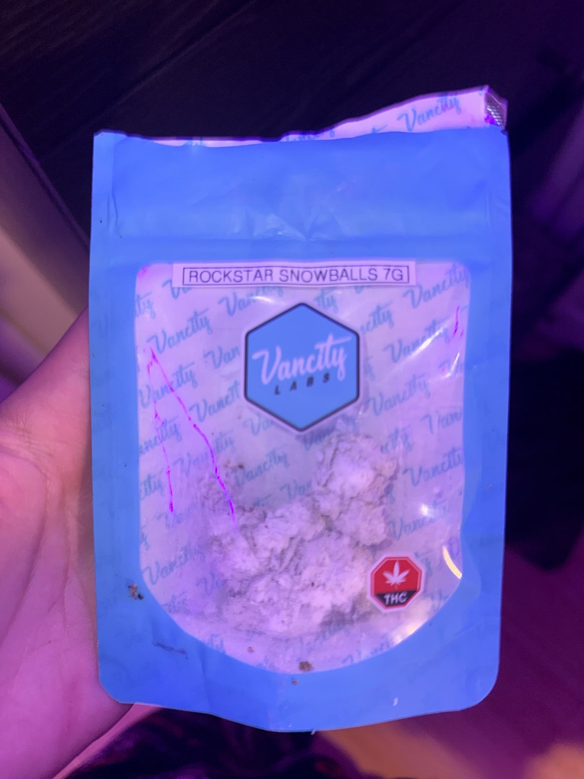 Customer photo of THCa Snowballs -  Rockstar AAA