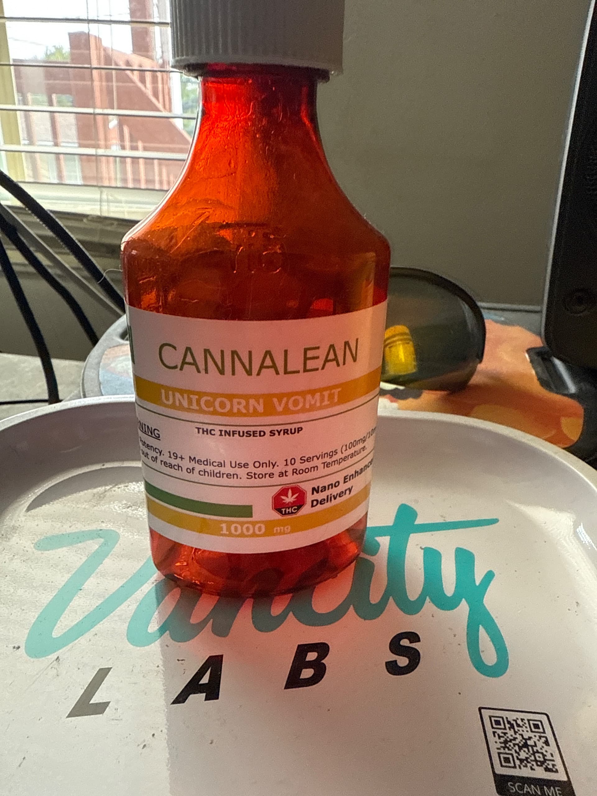 Customer photo of Unicorn Vomit : Nano CannaLean 100mL – 1000MG