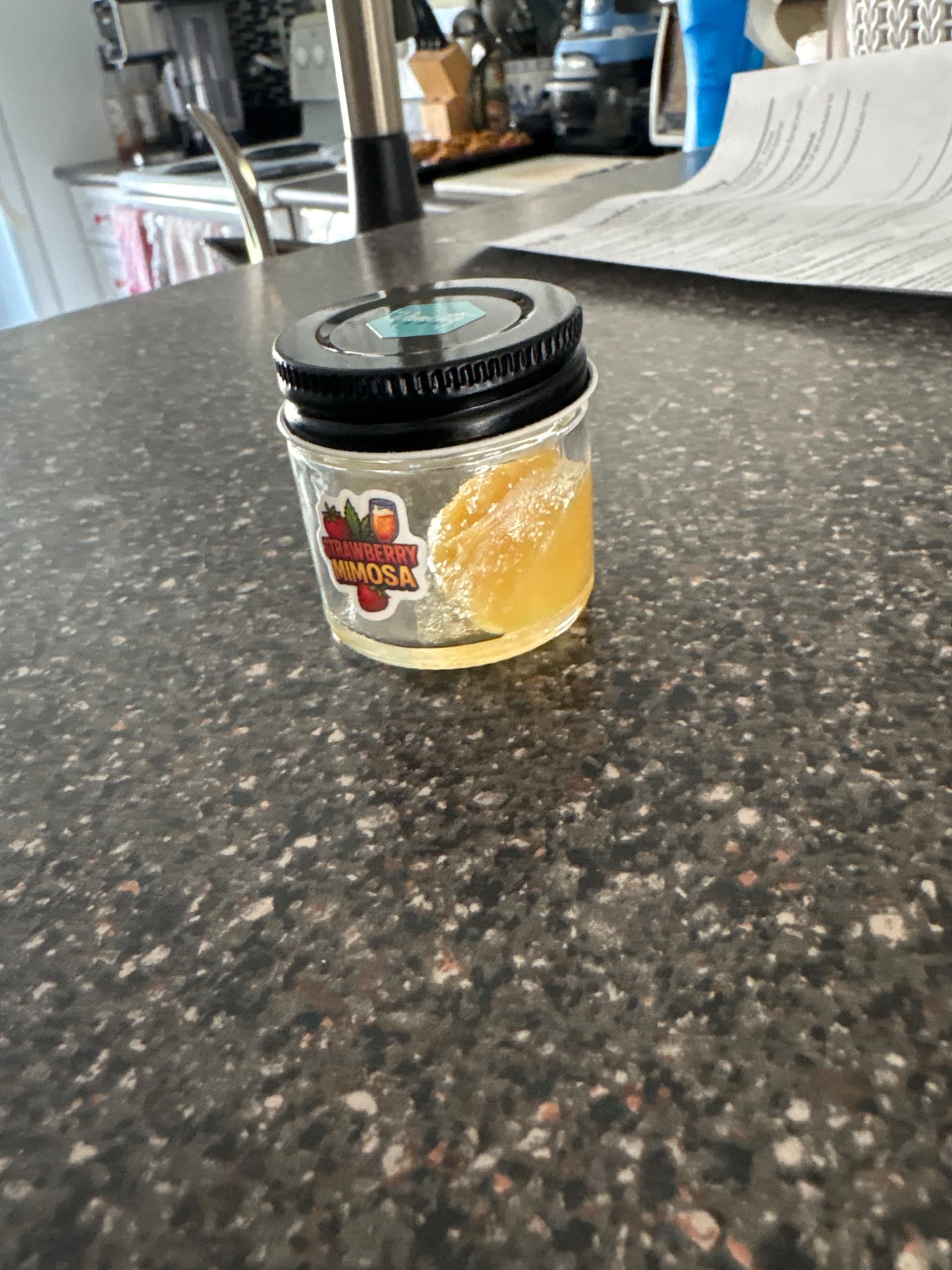 Customer photo of Strawberry Mimosa - Live Resin