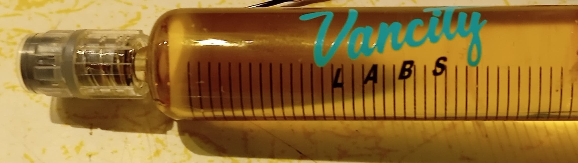 Customer photo of THC Distillate Syringe - 10g