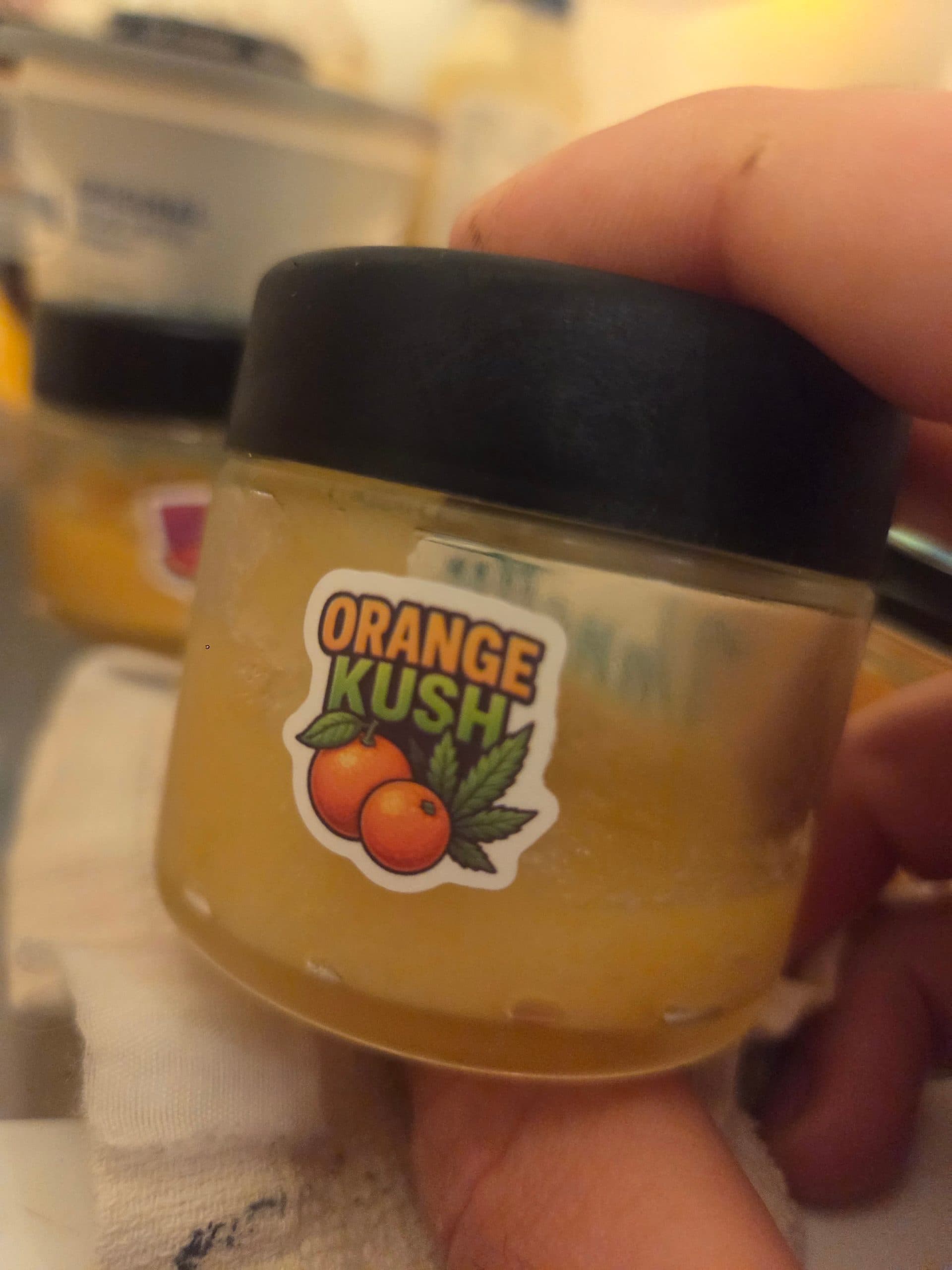 Customer photo of Orange Kush - Live Resin