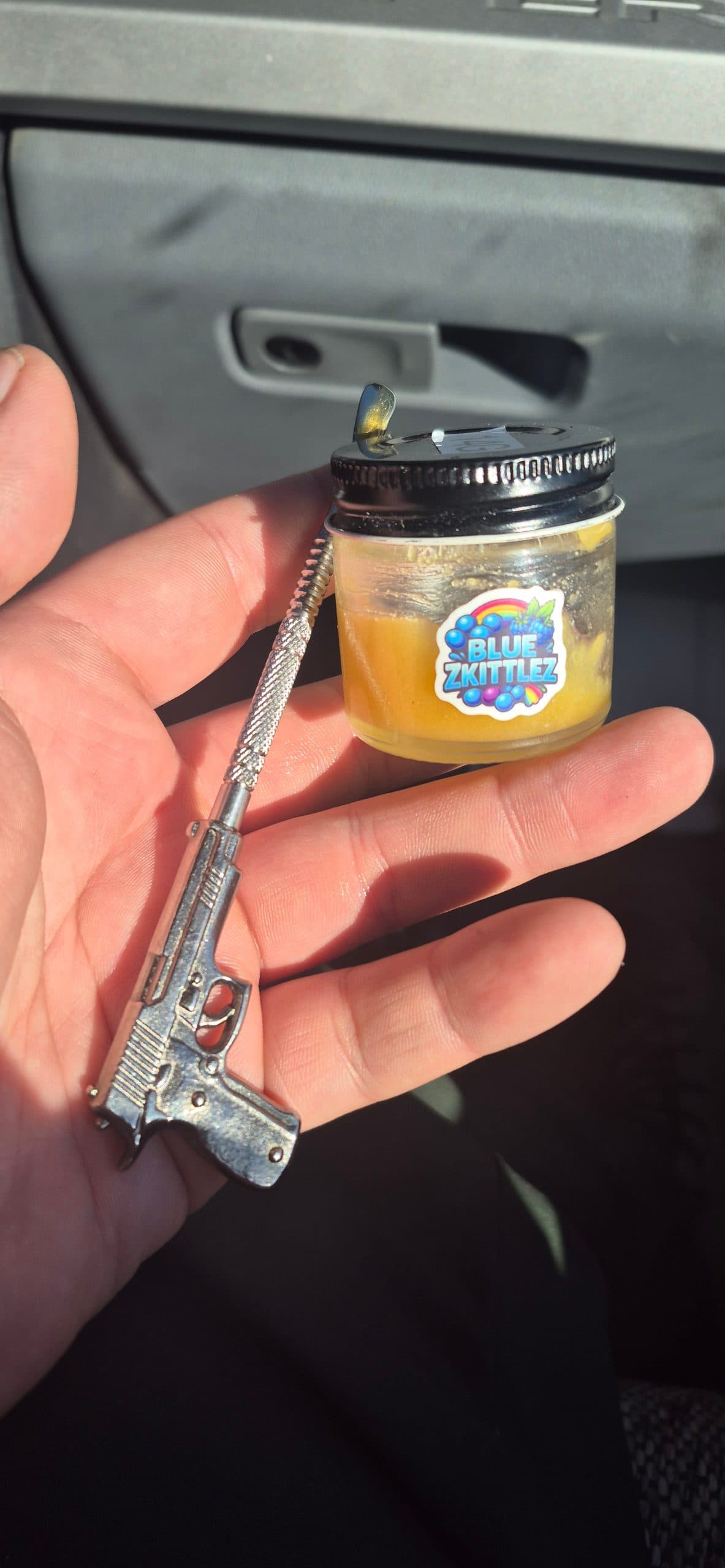 Customer photo of Blue Zkittlez - Live Resin