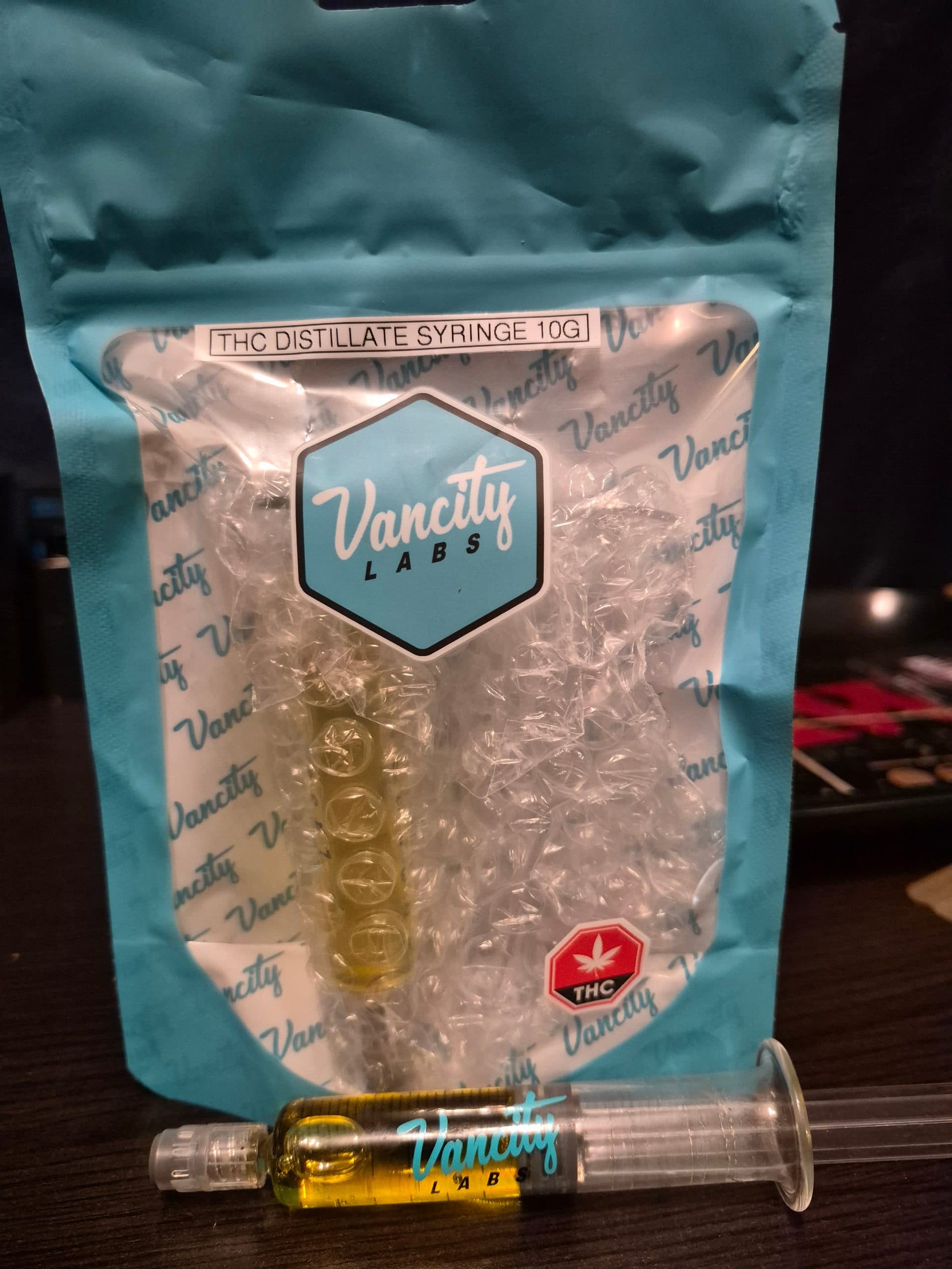 Customer photo of THC Distillate Syringe - 10g