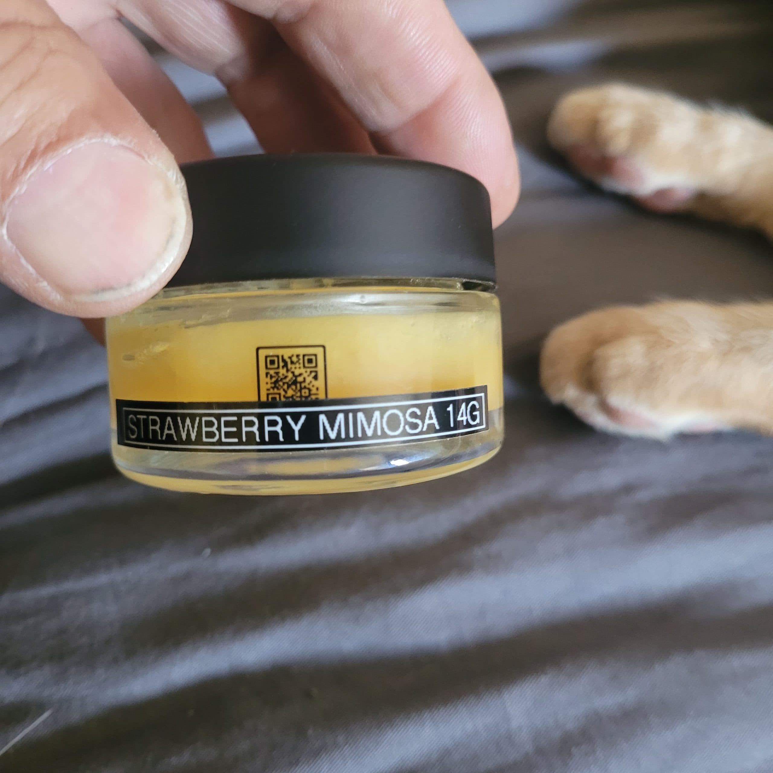Customer photo of Strawberry Mimosa - Live Resin