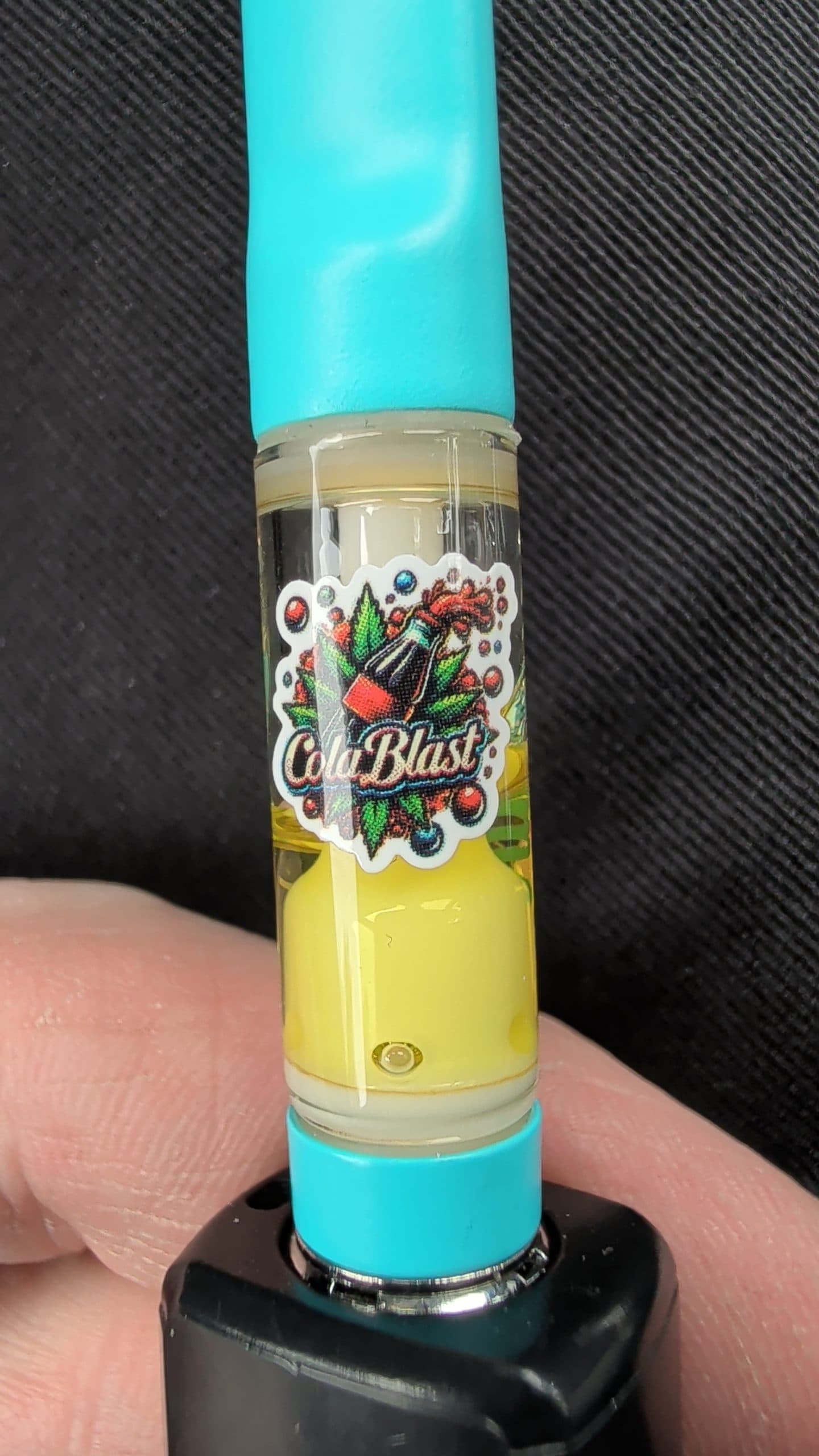 Customer photo of Cola Blast - THC Cart