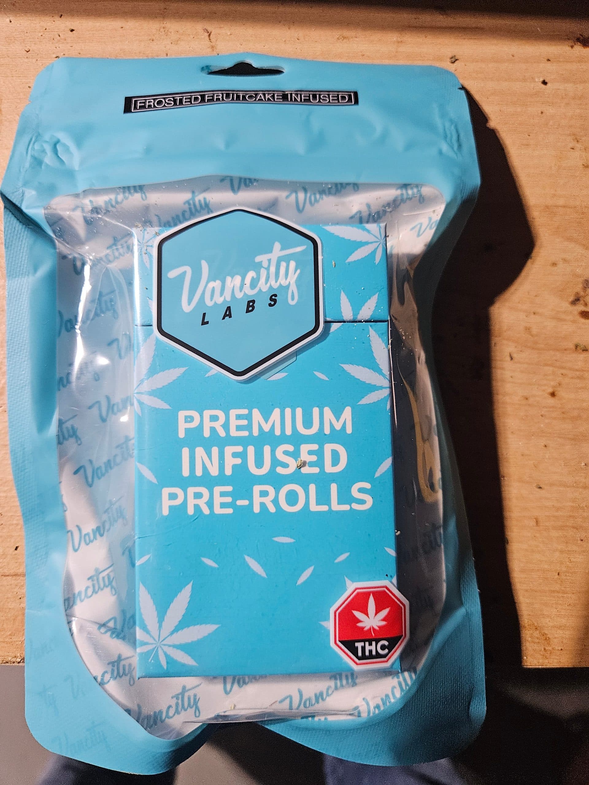 Customer photo of Frosted Fruitcake - Premium INFUSED Flower Pre-rolls 7g (10 x 0.7g)