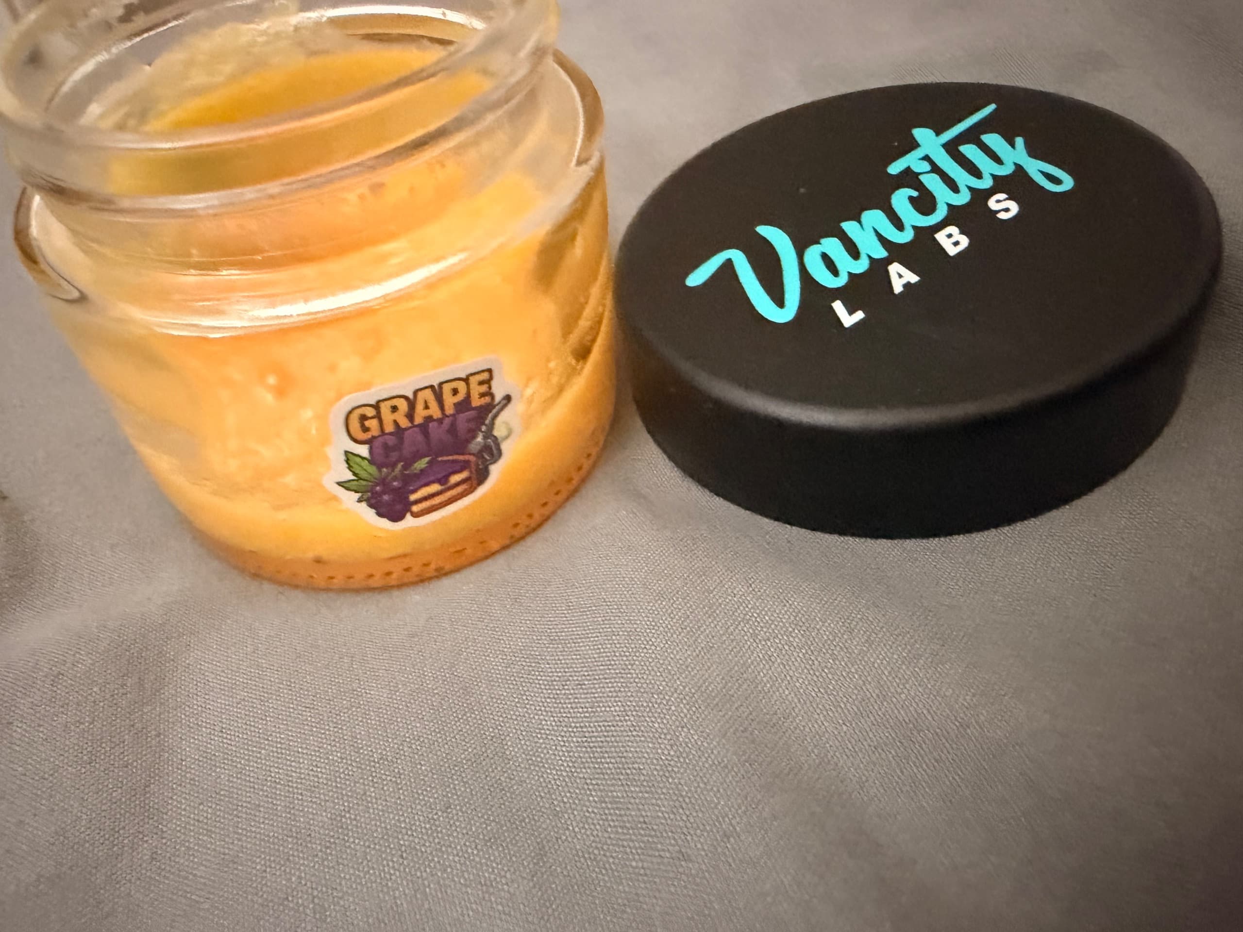 Customer photo of Grape Cake - Live Resin