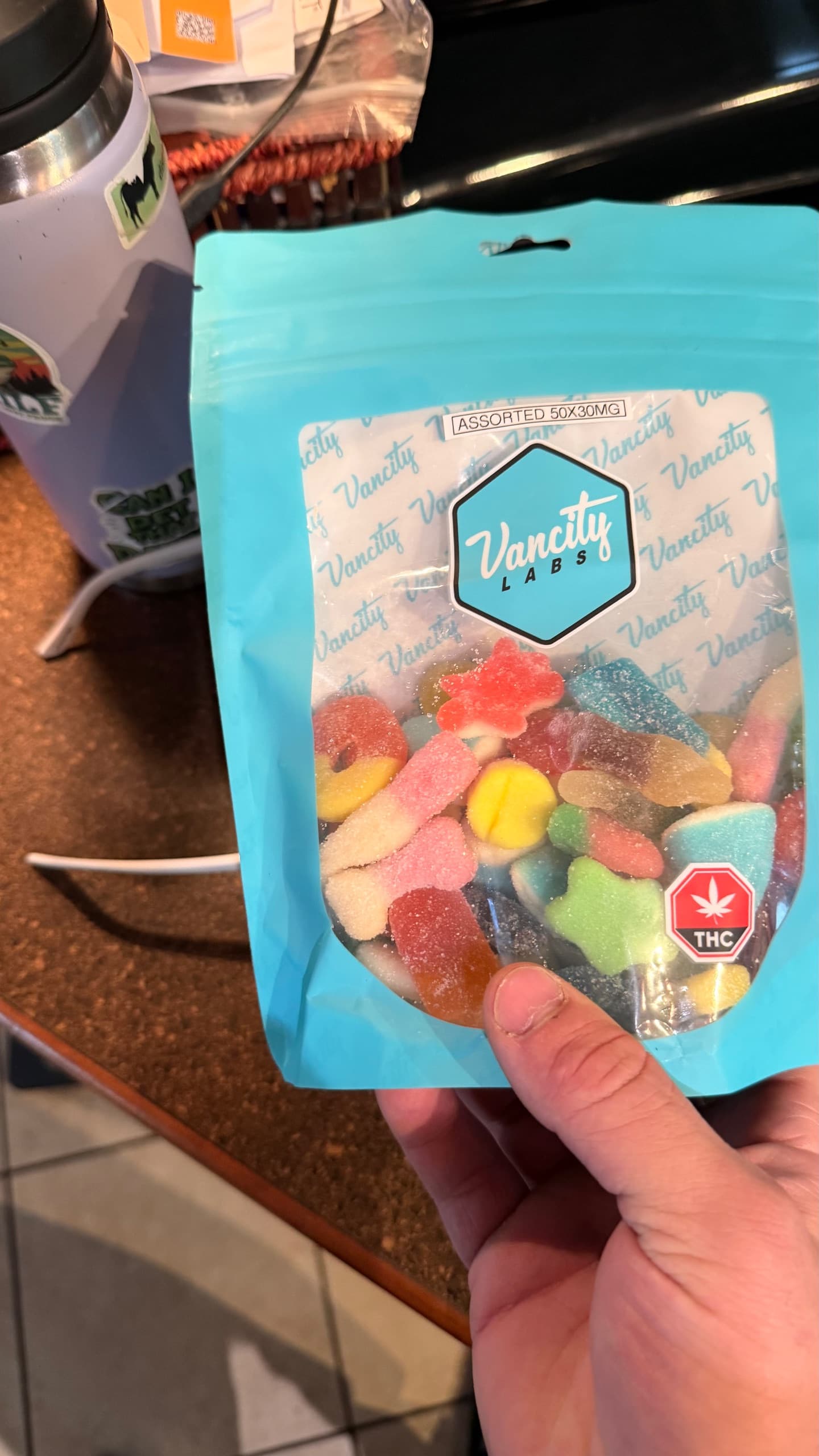 Customer photo of Assorted - Handcrafted Edibles (25 x 30mg THC)