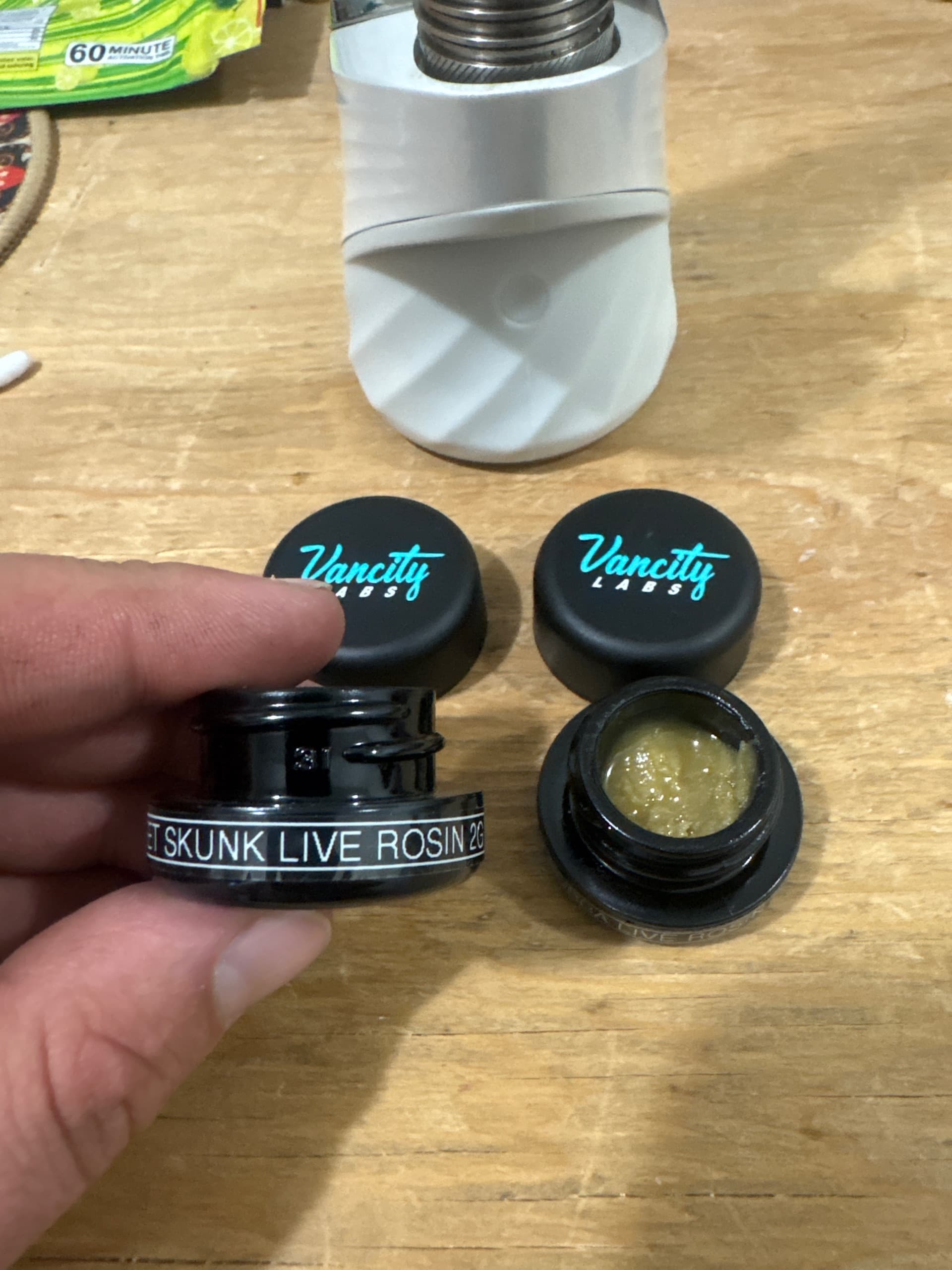 Customer photo of Island Sweet Skunk - Live Rosin