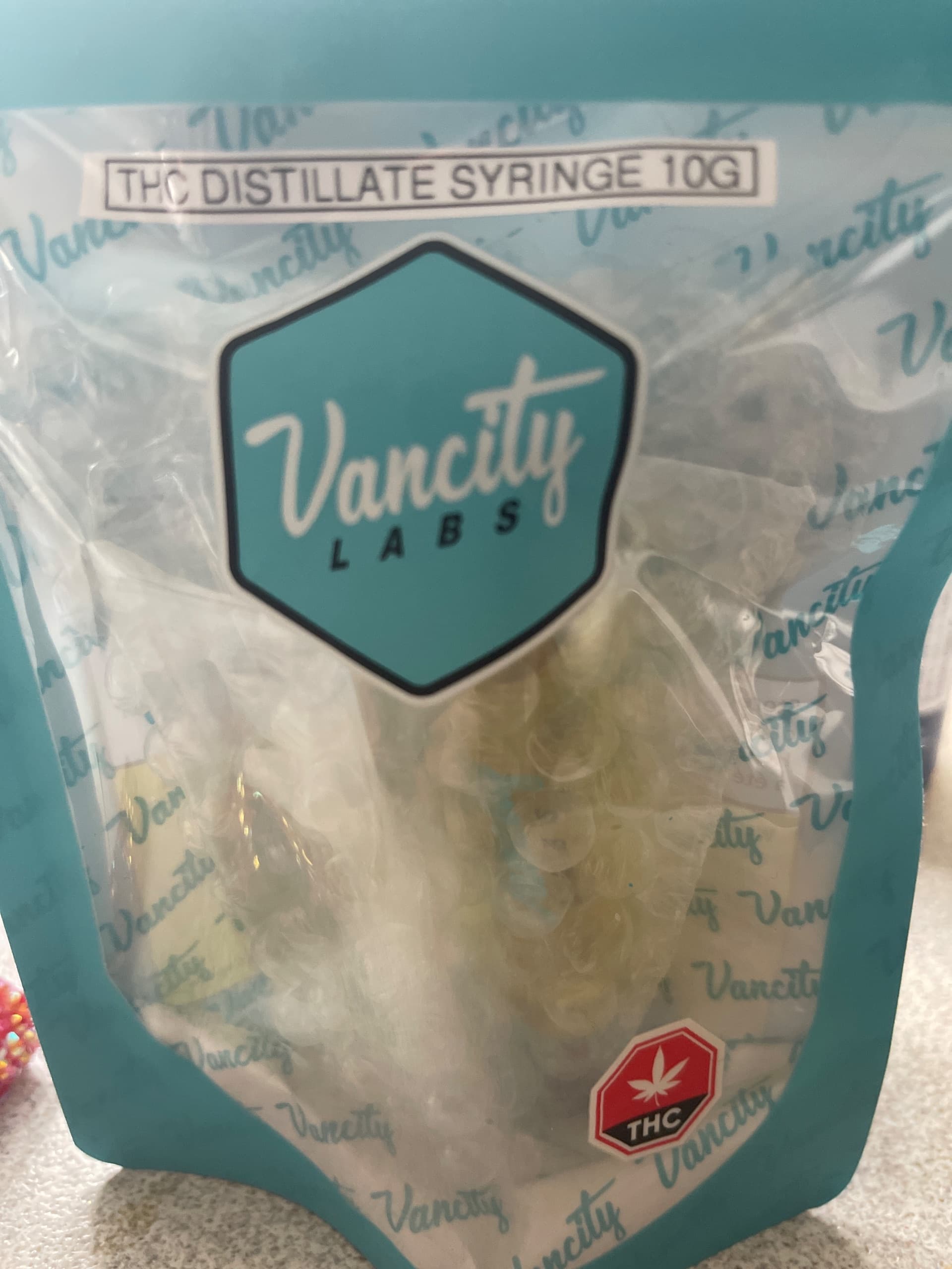 Customer photo of THC Distillate Syringe - 10g