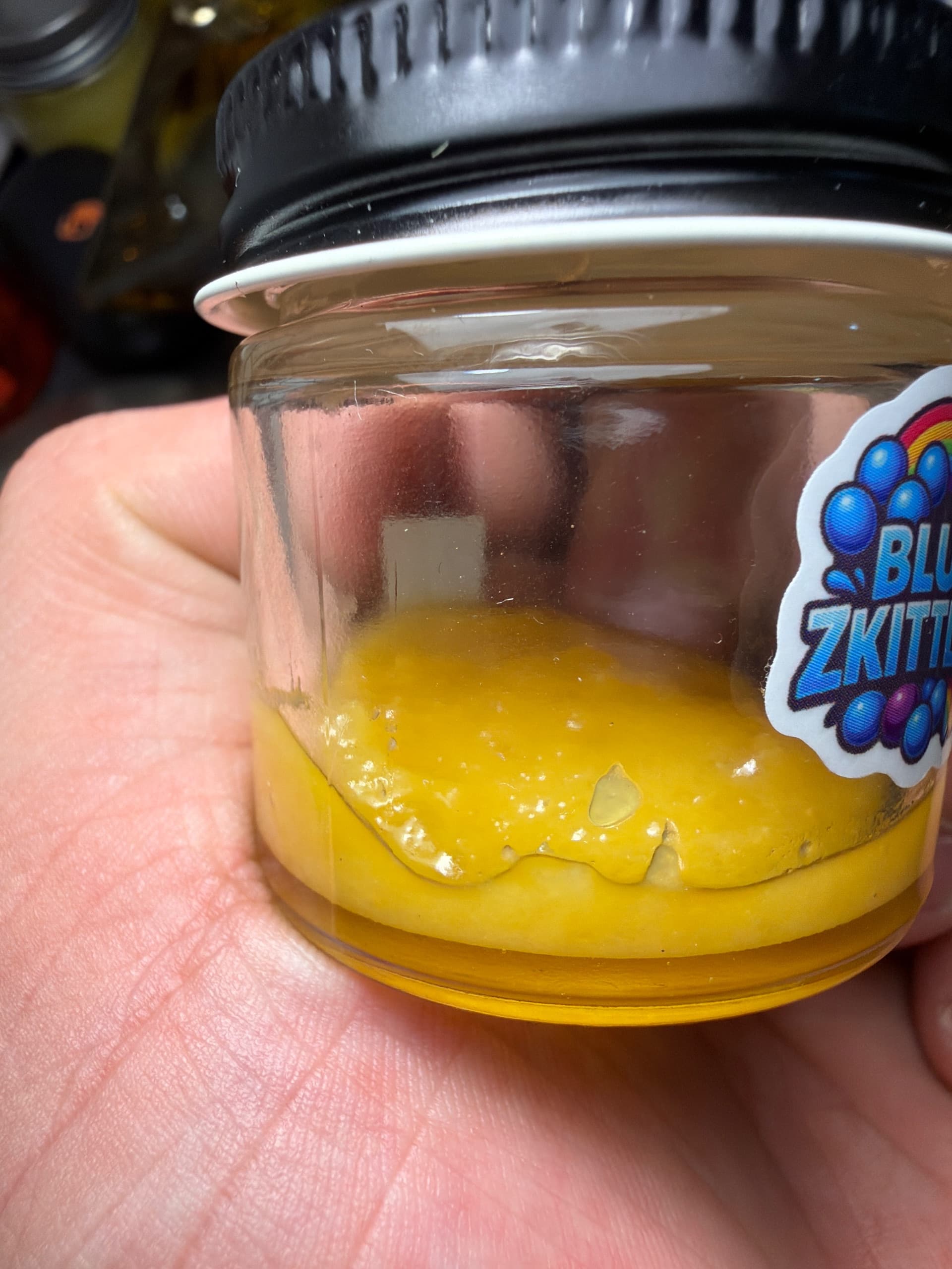 Customer photo of Blue Zkittlez - Live Resin