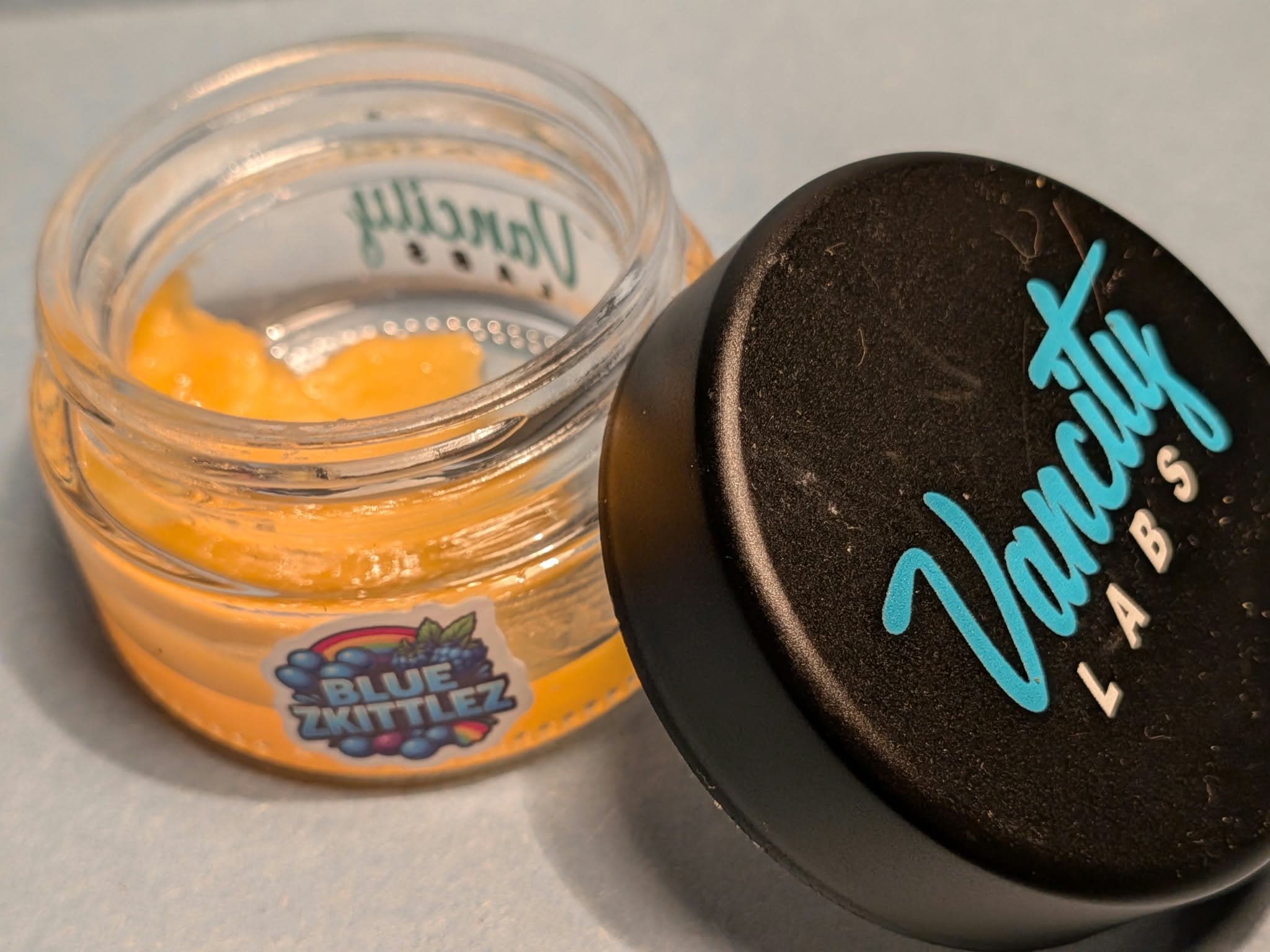 Customer photo of Blue Zkittlez - Live Resin
