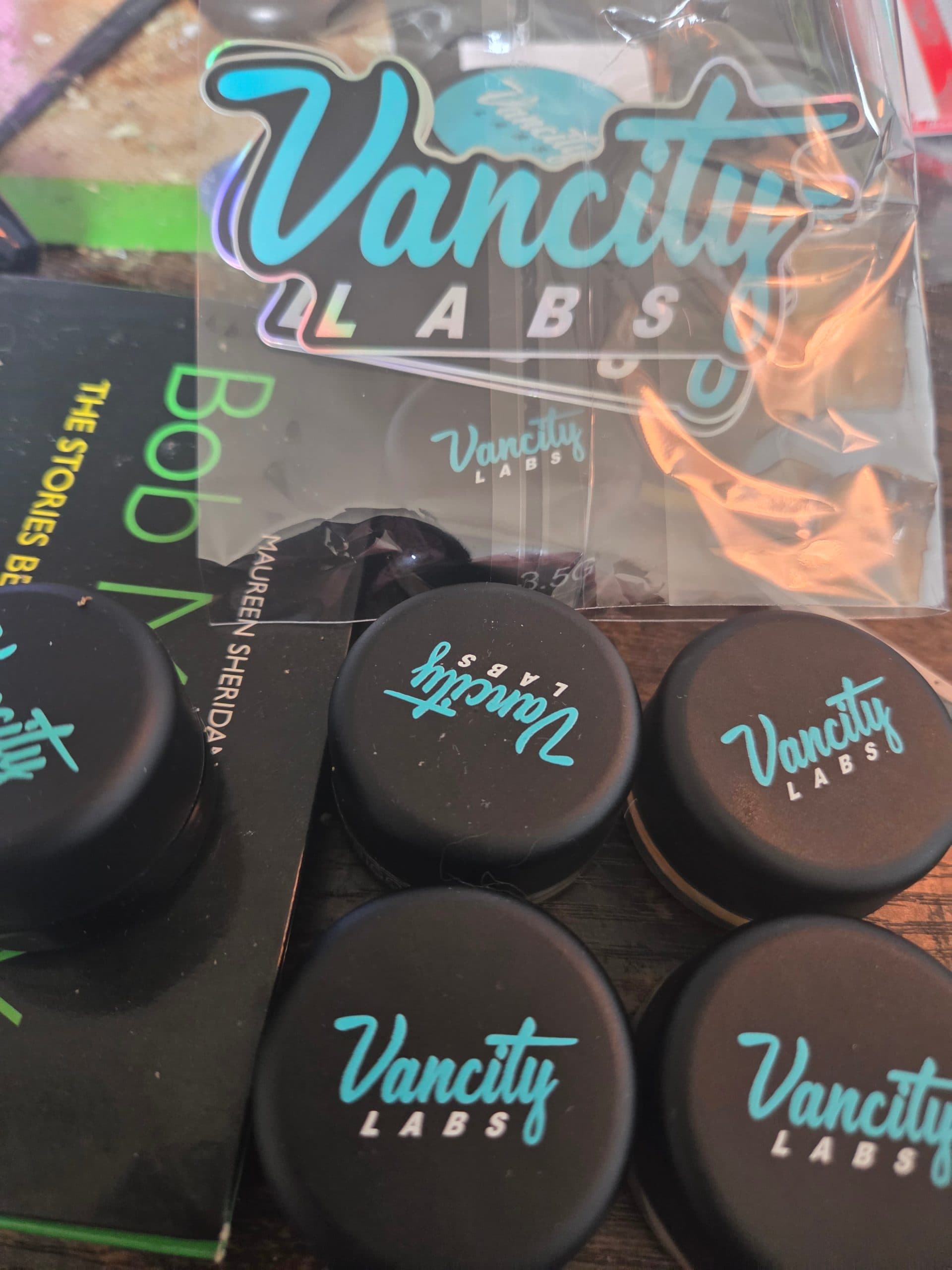 Customer photo of VanCity Labs Holo Stickers - 3 Pack