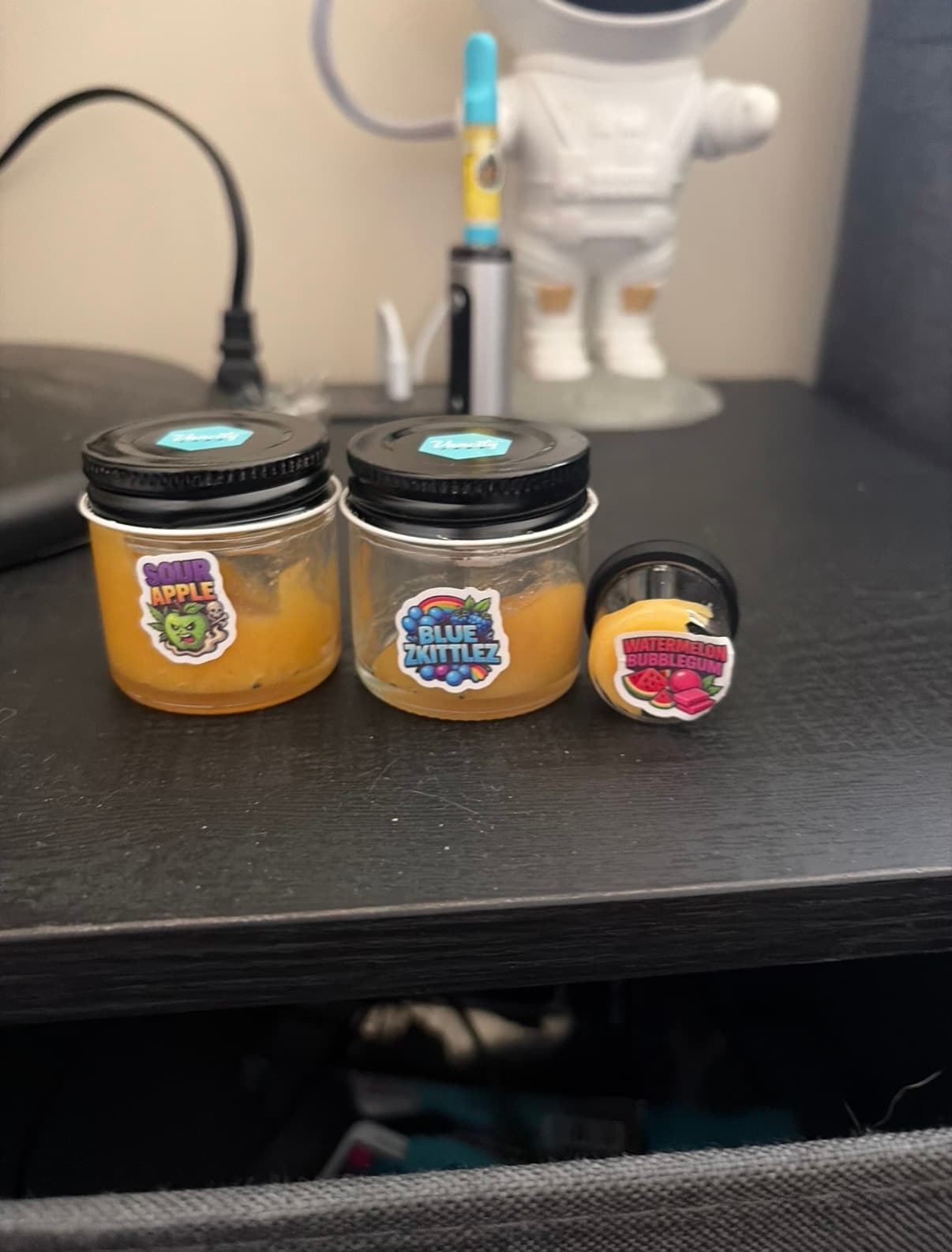 Customer photo of Blue Zkittlez - Live Resin