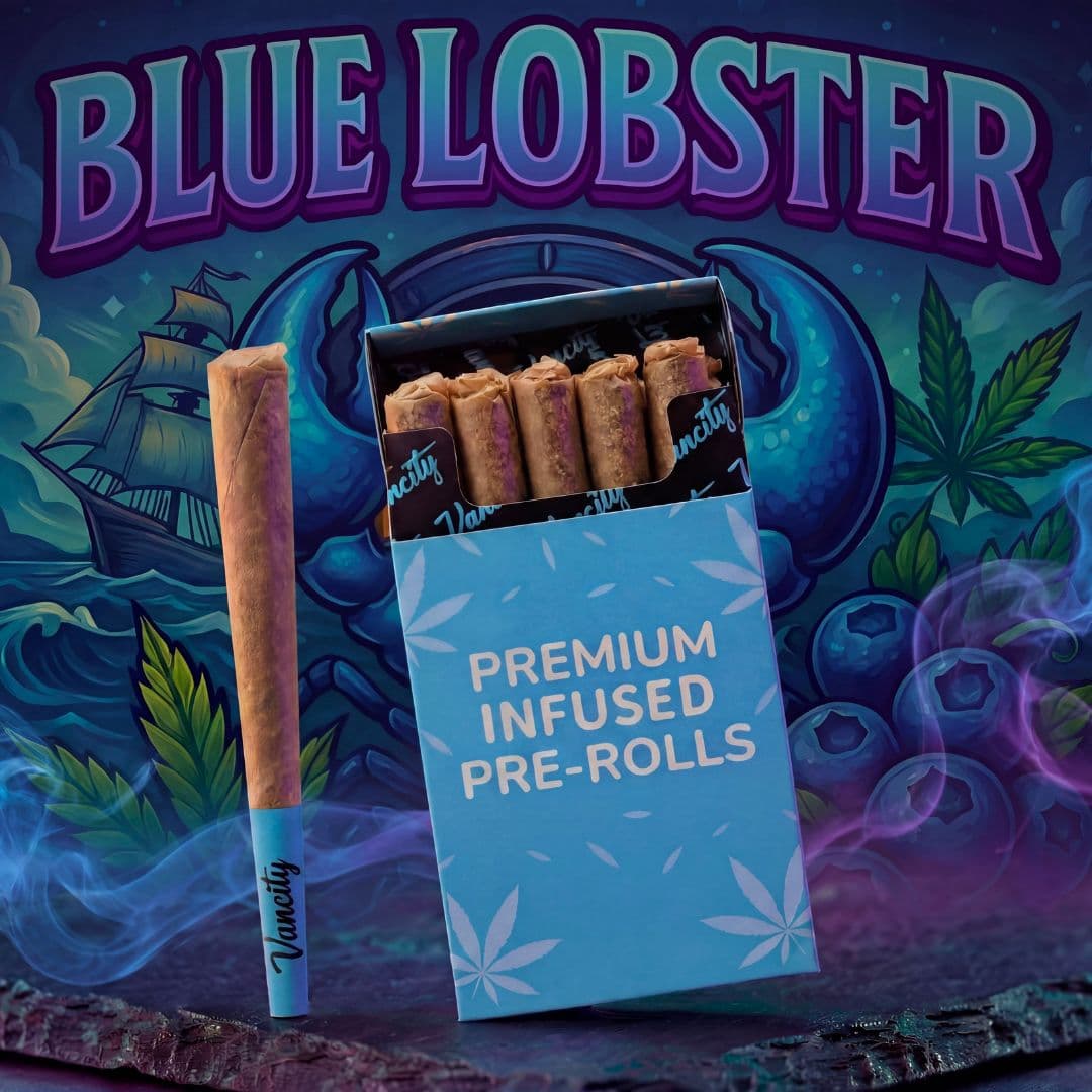 Blue Lobster - Premium INFUSED Flower Pre-rolls 7g (10 x 0.7g)