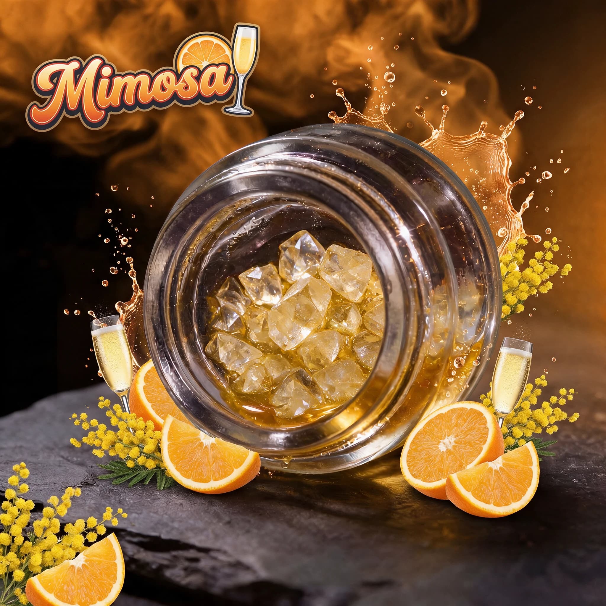 Mimosa - Diamonds and Sauce