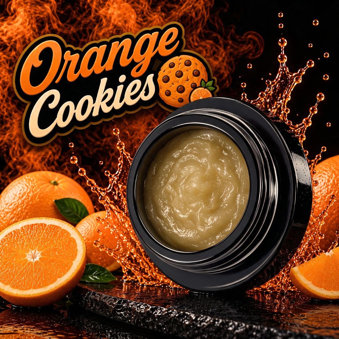 Orange Cookies - Live Rosin